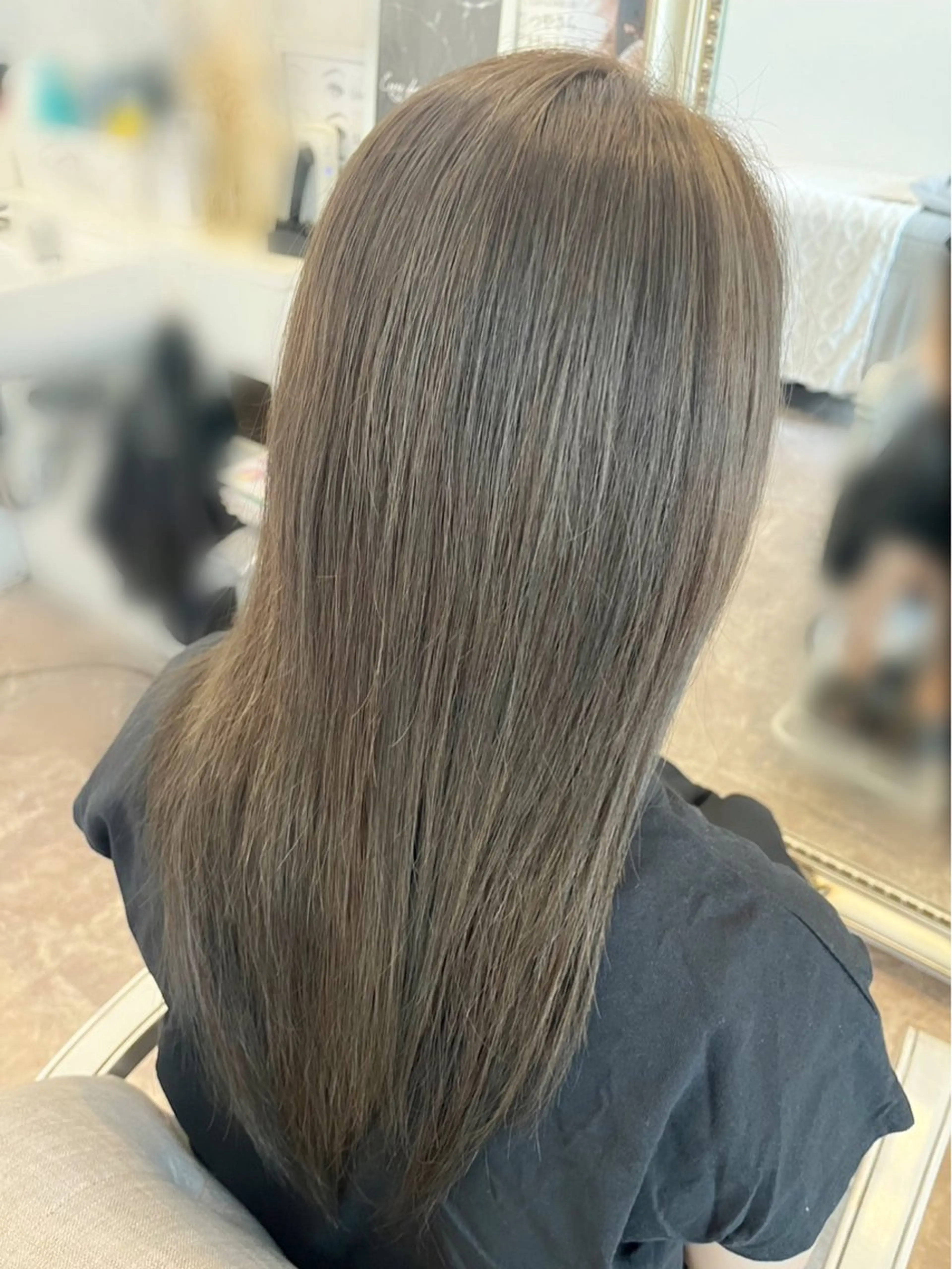 ロング カット ヘアカラー La.fleur ラ.フルールのヘアスタイル