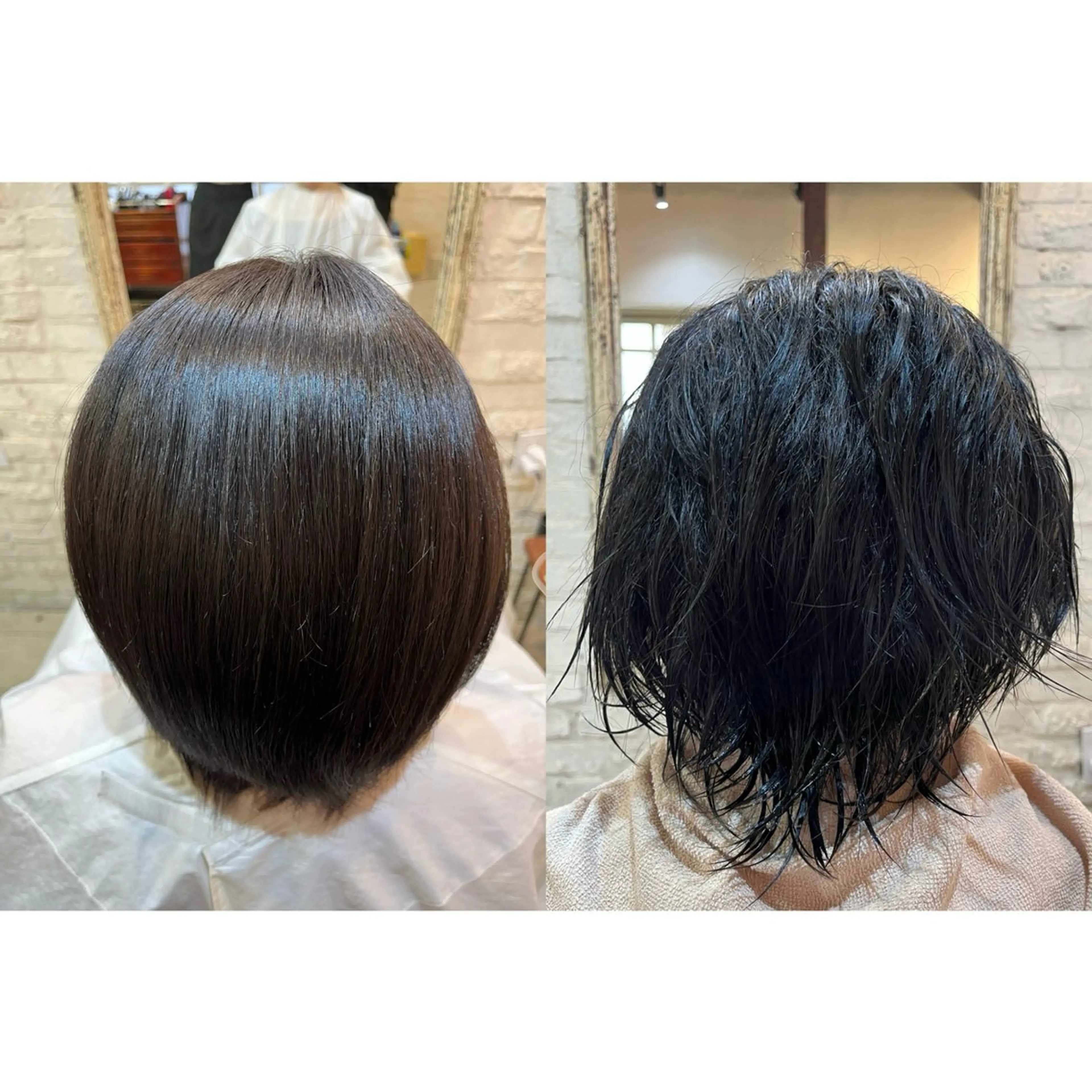 【4月末までの限定価格‼️】✨ツヤサラ🌟縮毛矯正+シャンプーブロー💇🏻‍♀️🌈の写真