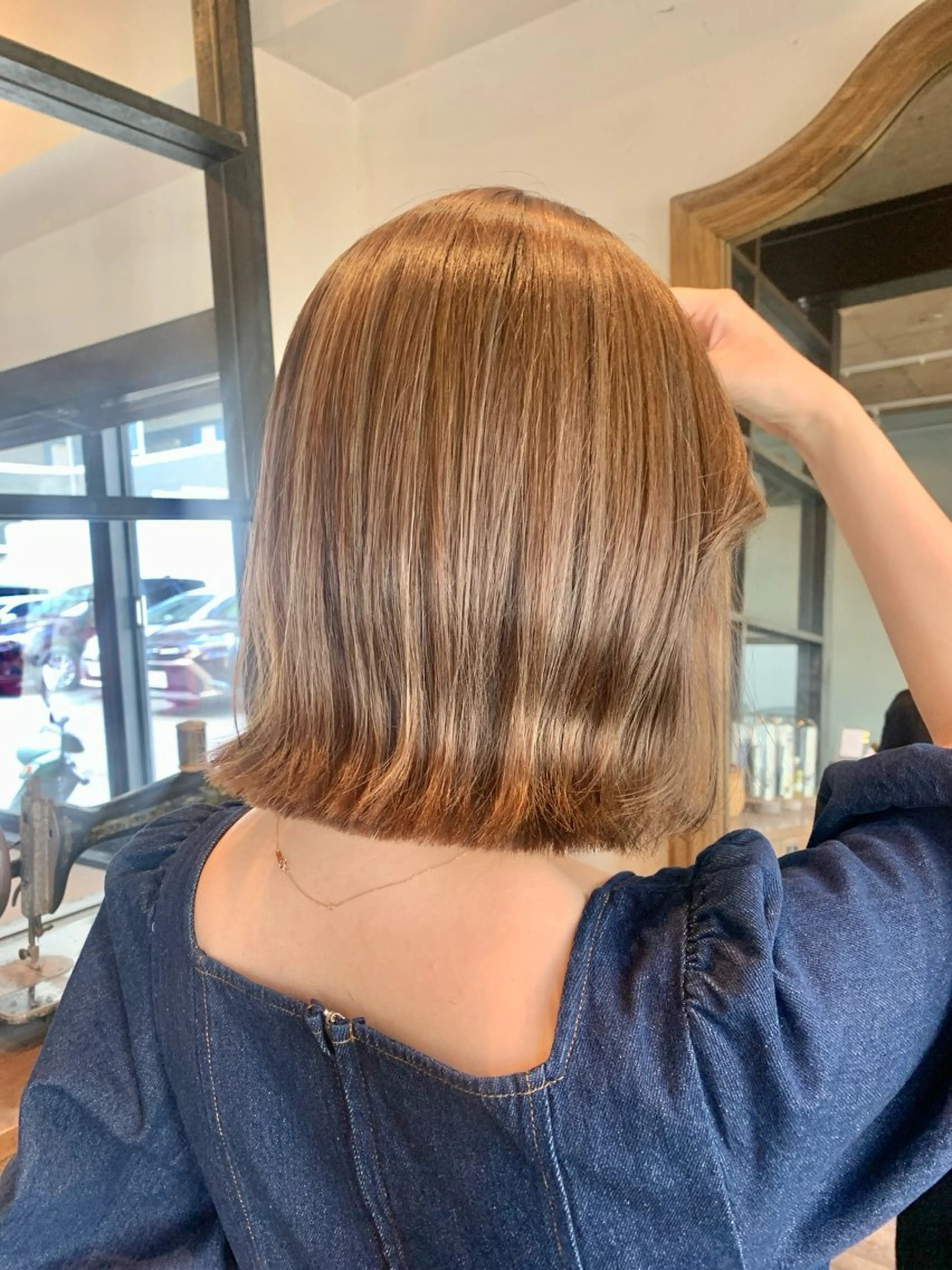 カラー ブリーチ ヘアカラー 完全1×1&半個室 ☆★MUUK柳田麻那のヘアスタイル