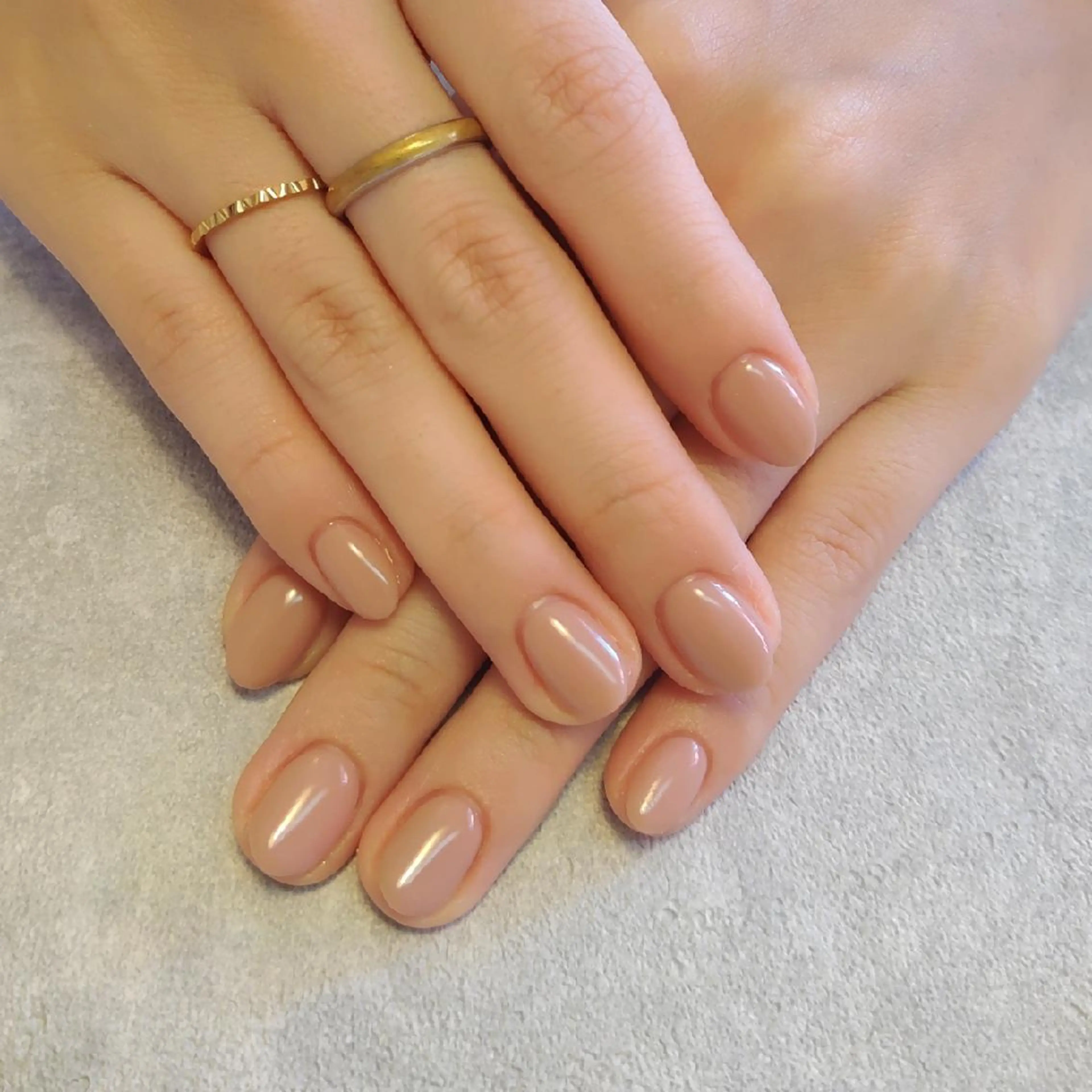 ネイル ワンカラーネイル ジェヌインネイル 河内のネイルデザイン