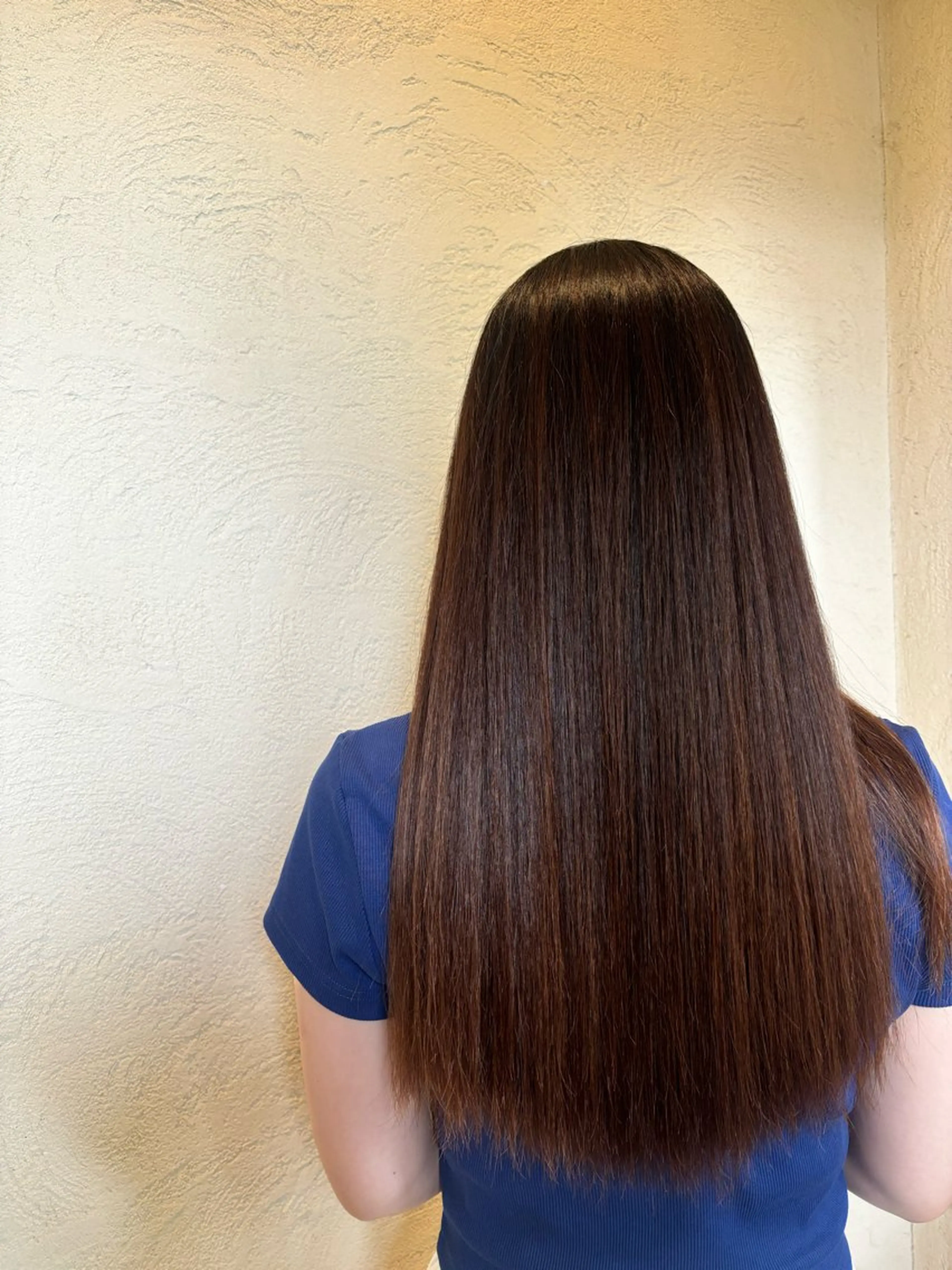 ロング ルプラボウ／艶カラー ／髪質改善／アサミのヘアスタイル