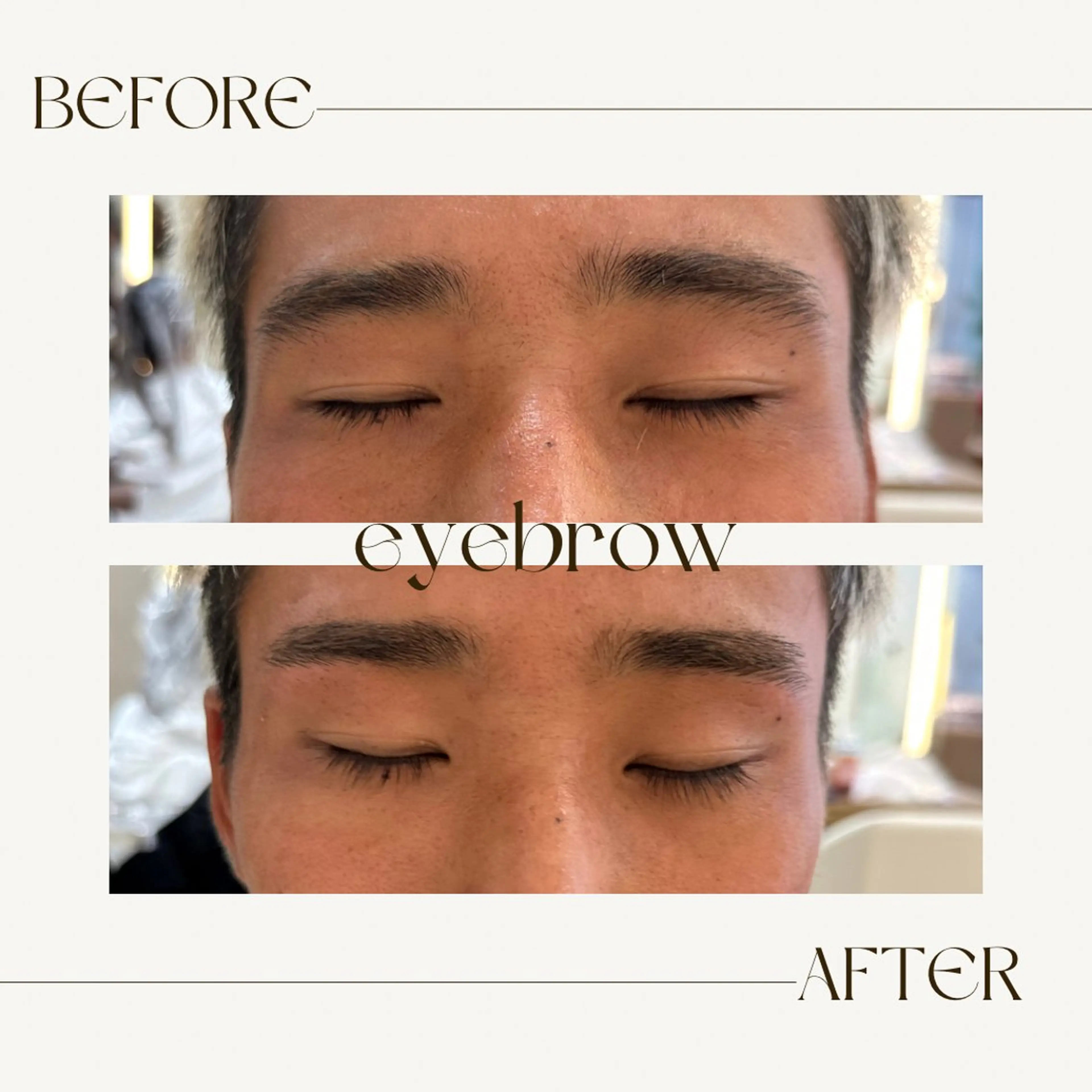 アイブロウ ハイトーン/暖色/ 眉/メイク/Rinaのヘアスタイル