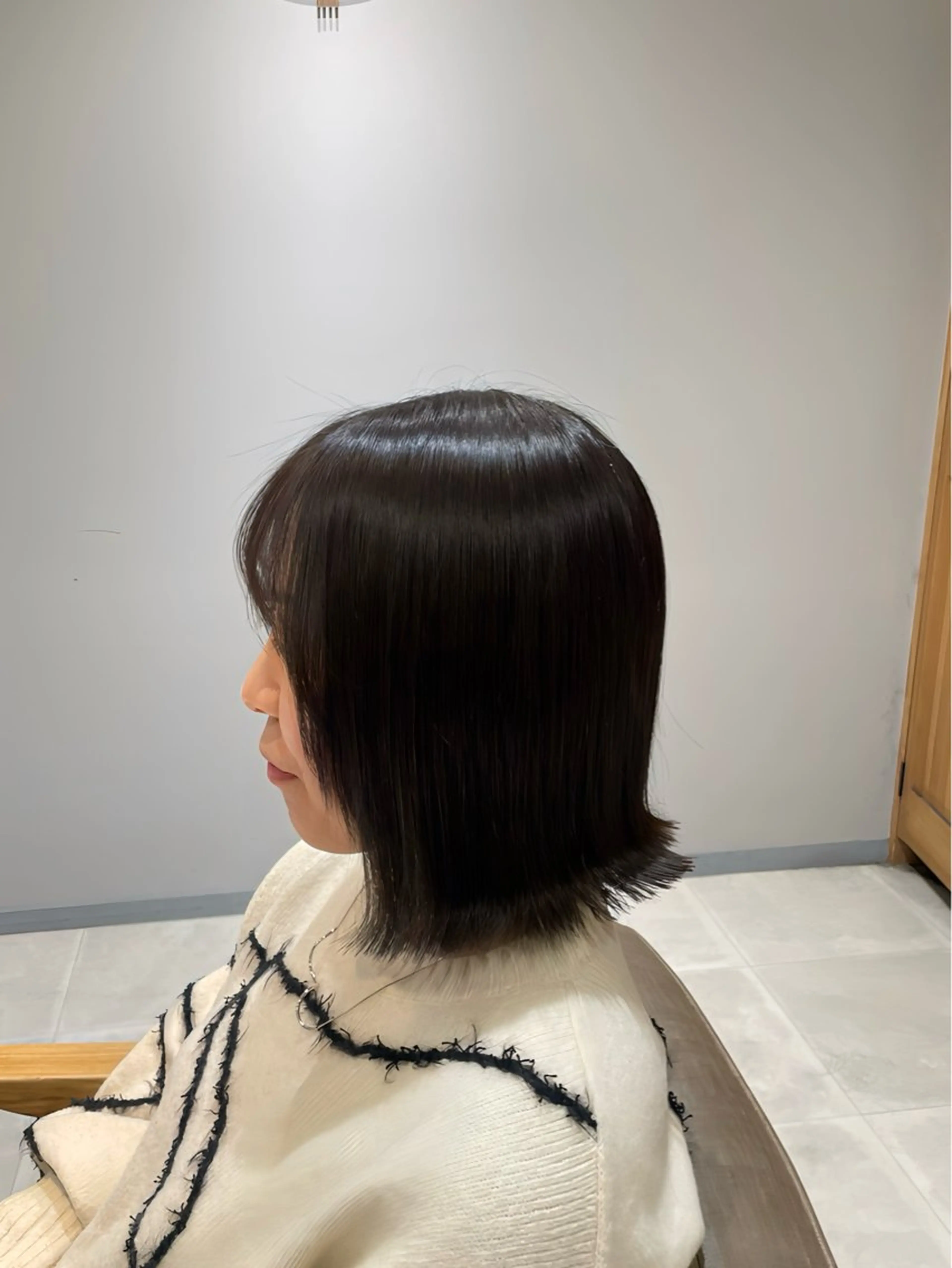 ミディアム 小野寺 好花のヘアスタイル