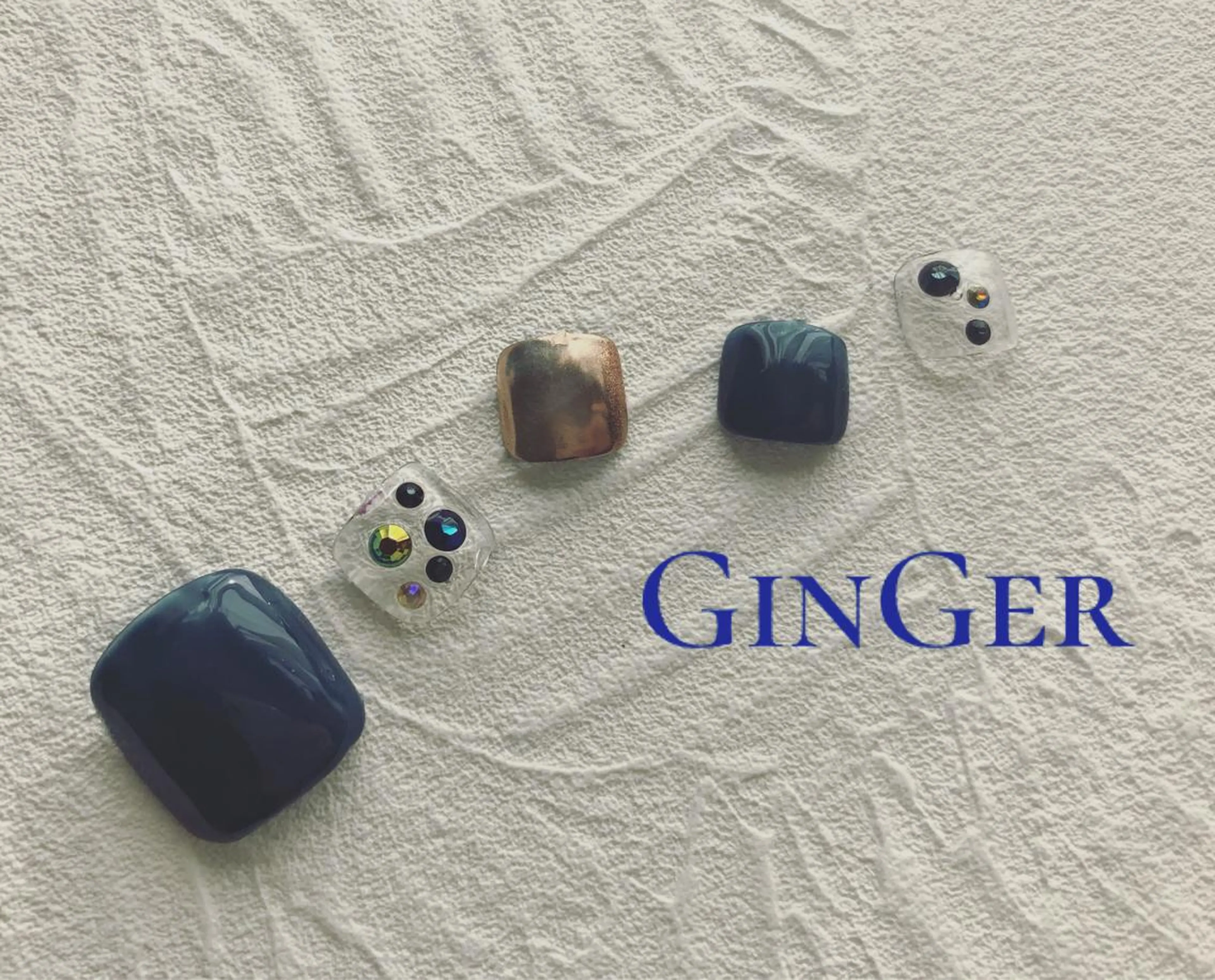 ネイル フットネイル ginger nail&spaのネイルデザイン
