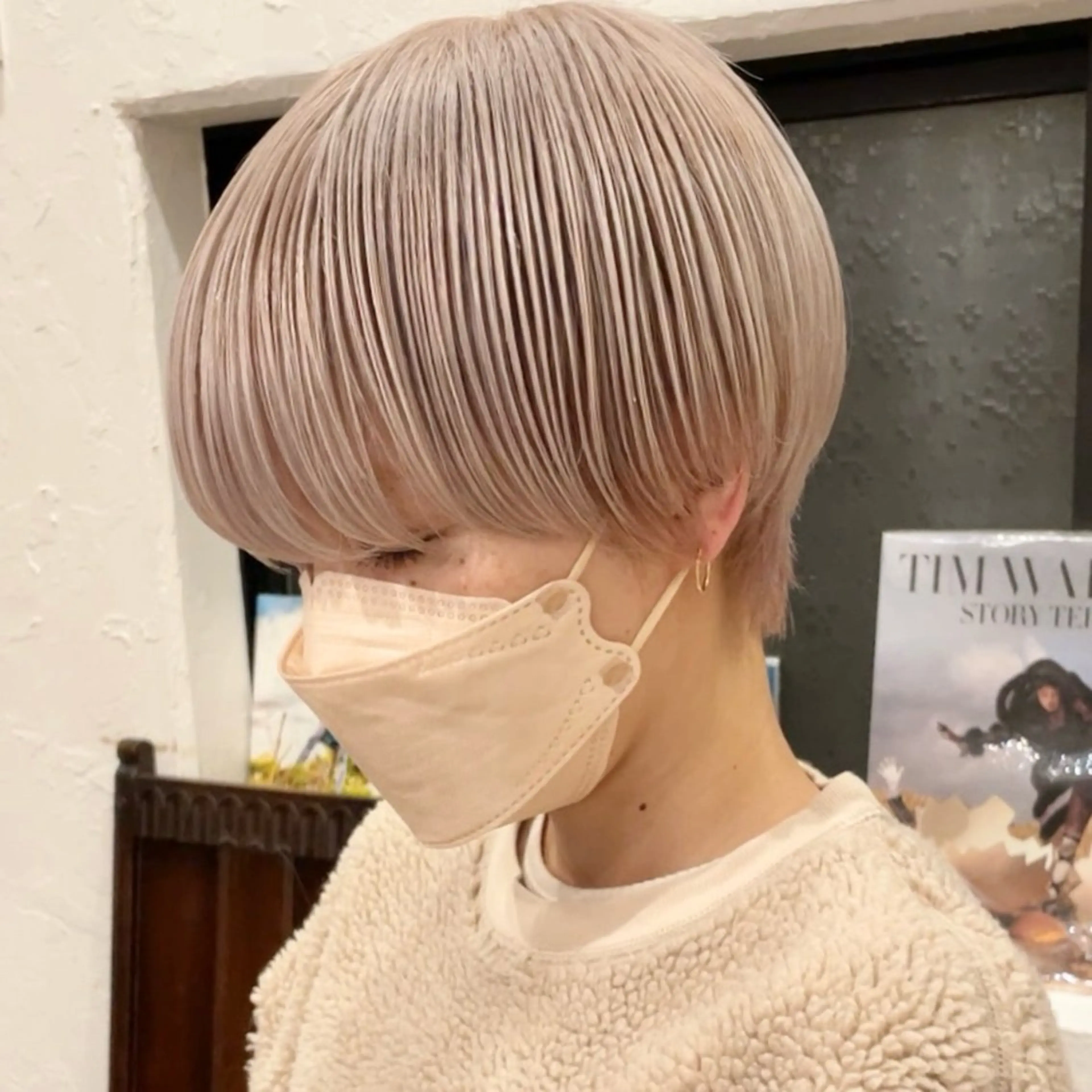 ショート カラー beronica ベロニカのヘアスタイル