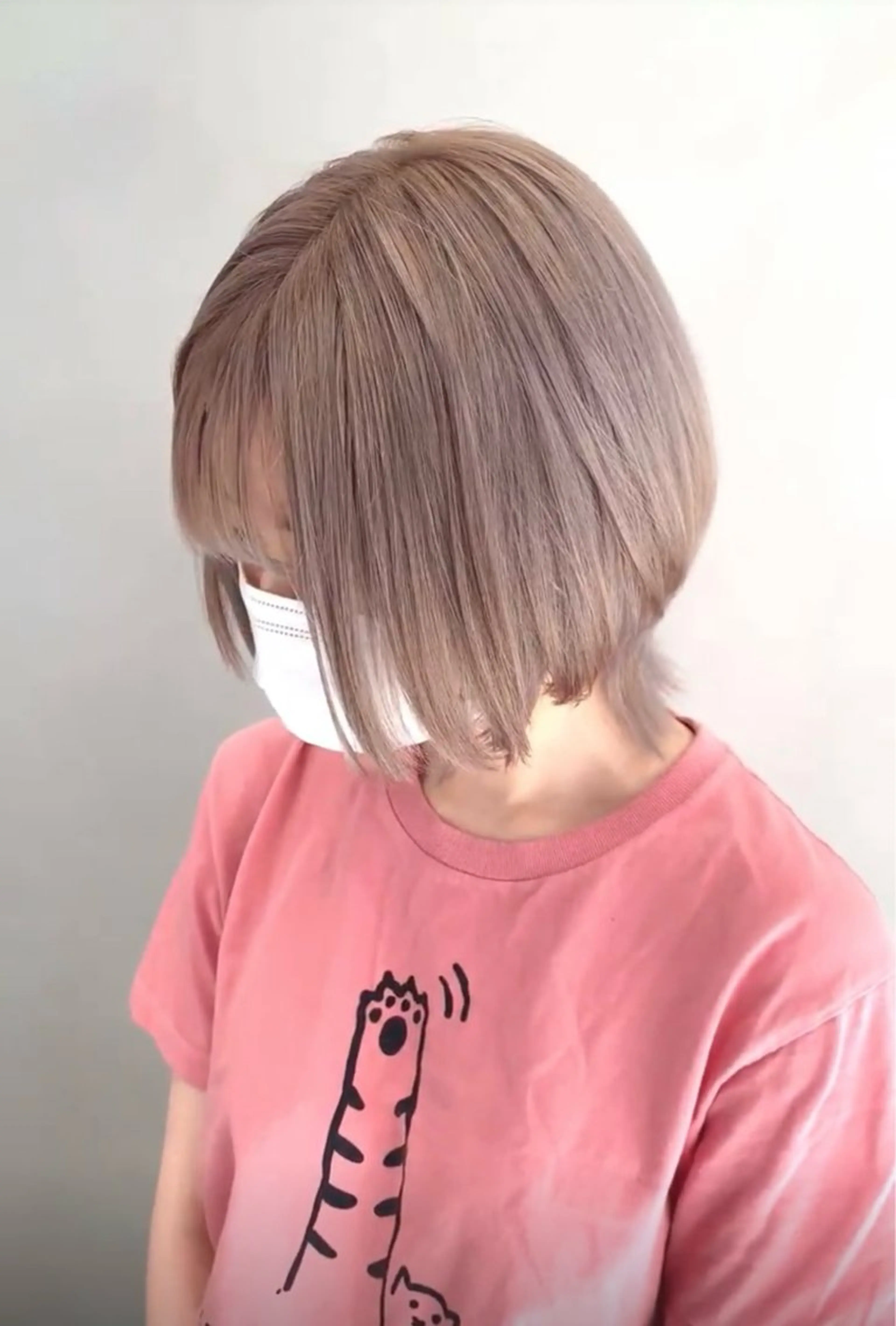 ショート カラー wool TOKYO けいご[ブリーチ]のヘアスタイル