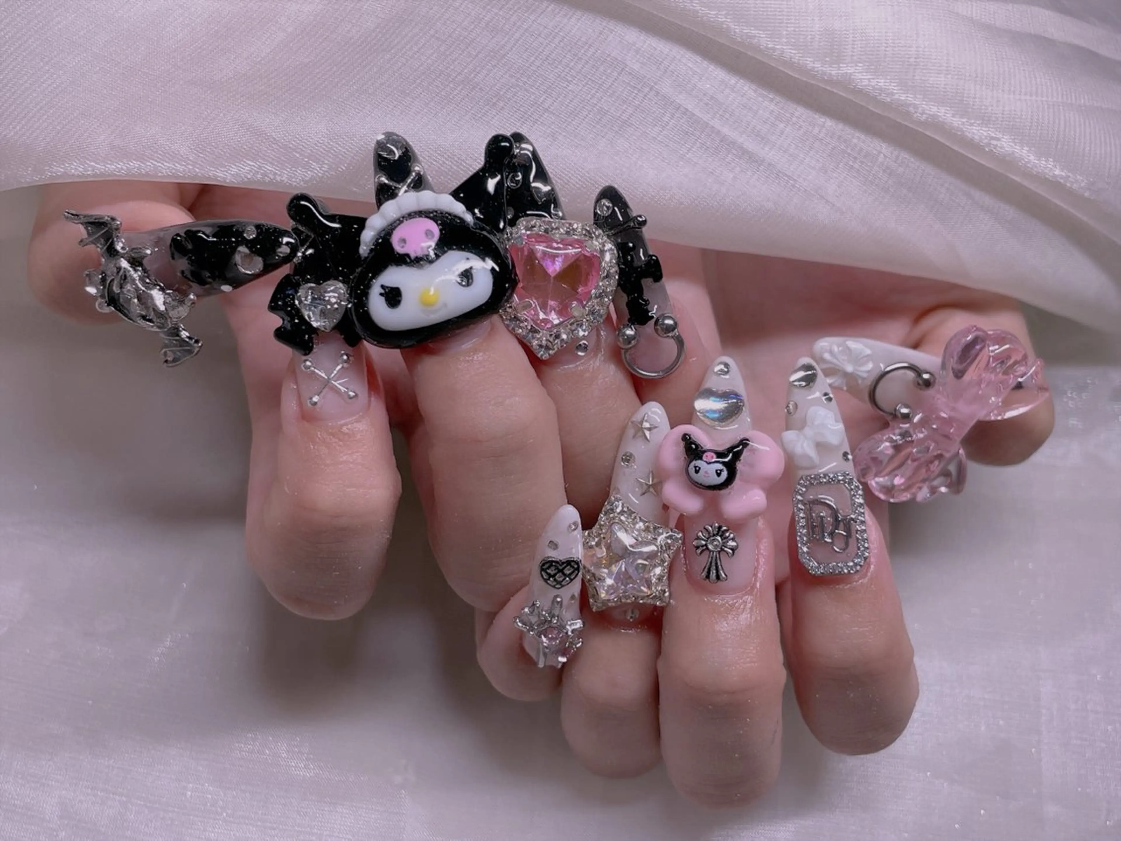 ネイル 長さだし専門店 M2　rikaのネイルデザイン