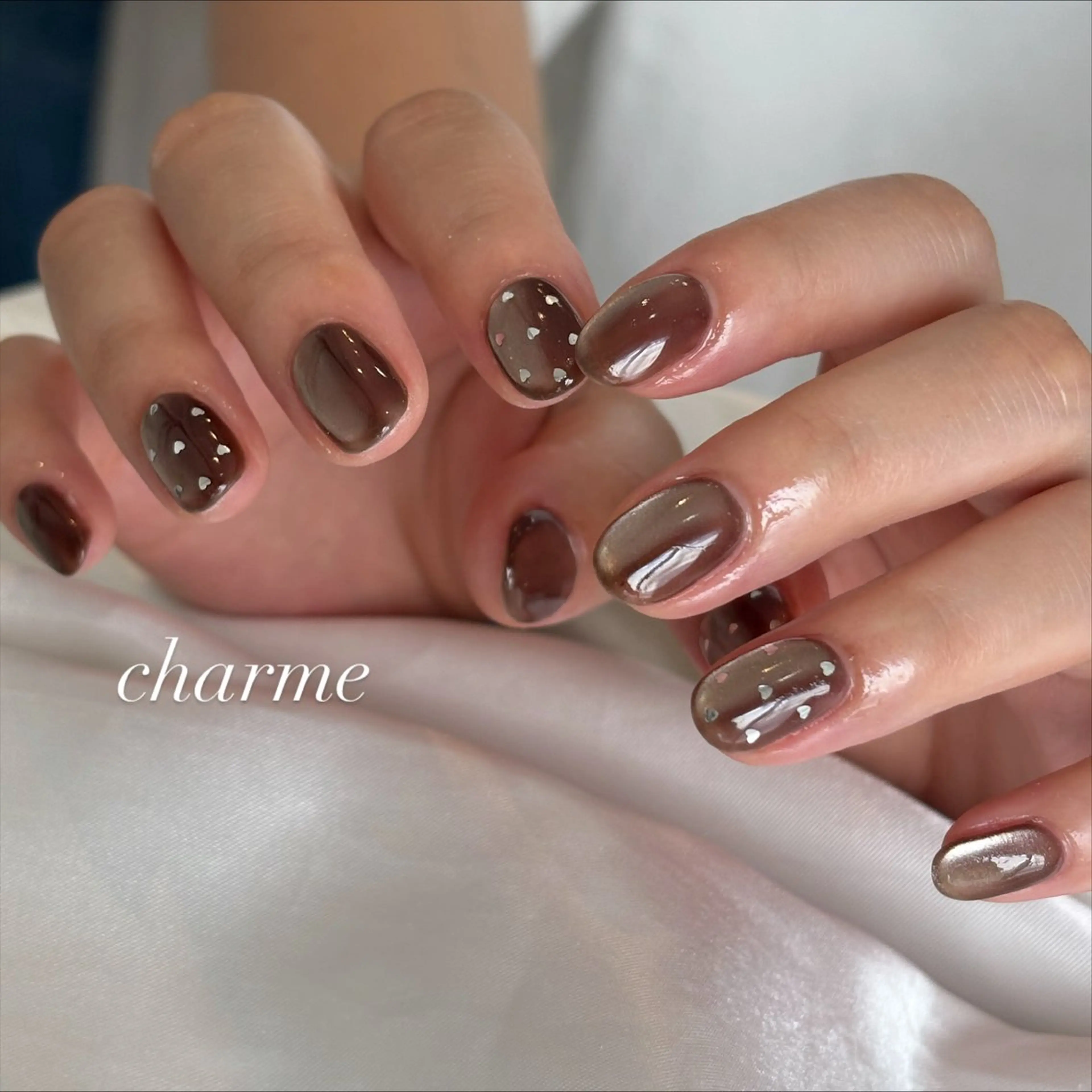 ネイル ハンドネイル charme nailのネイルデザイン