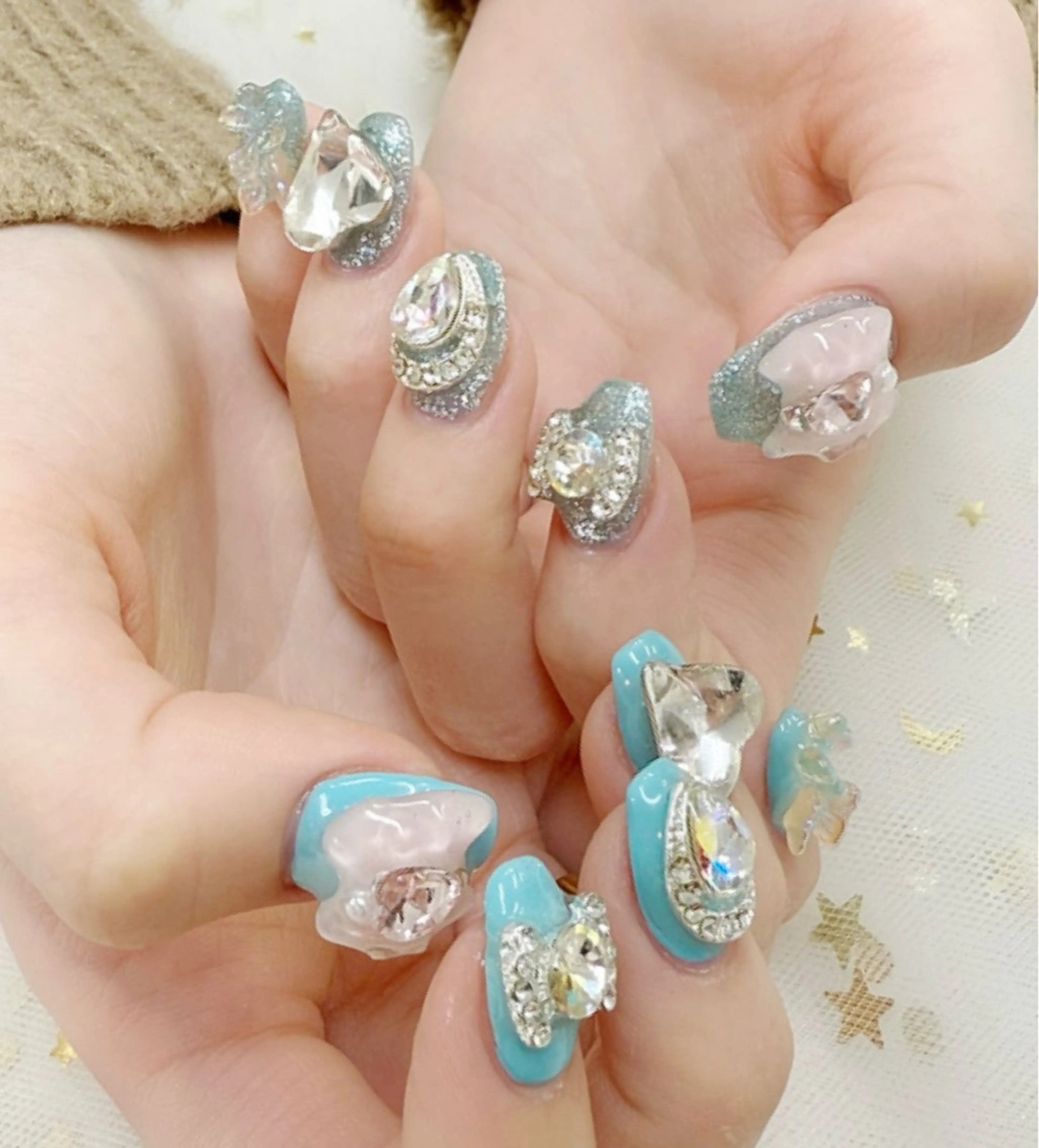 ネイル ハンドネイル 上福岡 らんらんのネイルデザイン