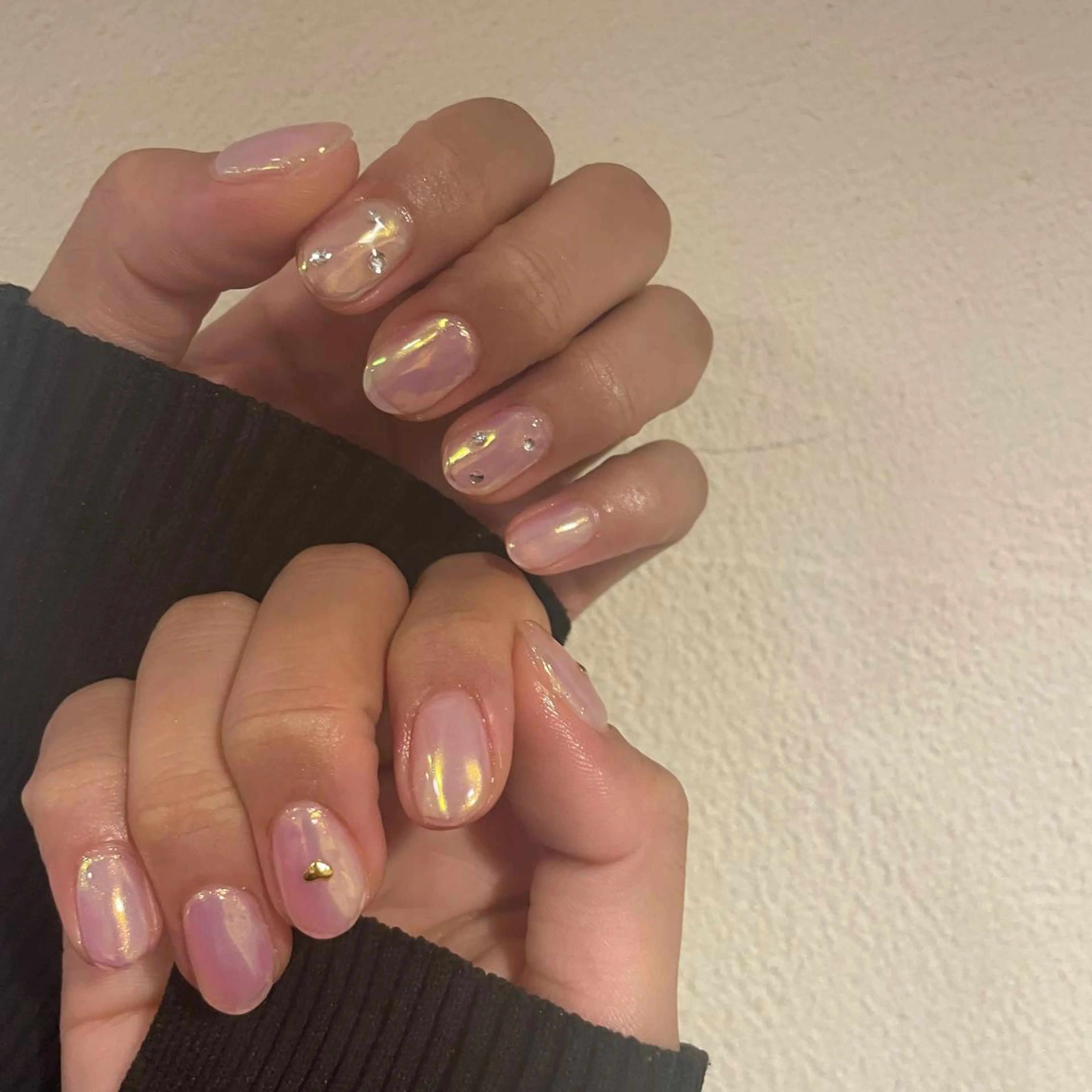 ネイル アートネイル ミラーネイル ハンドネイル Liliy ayaneのネイルデザイン