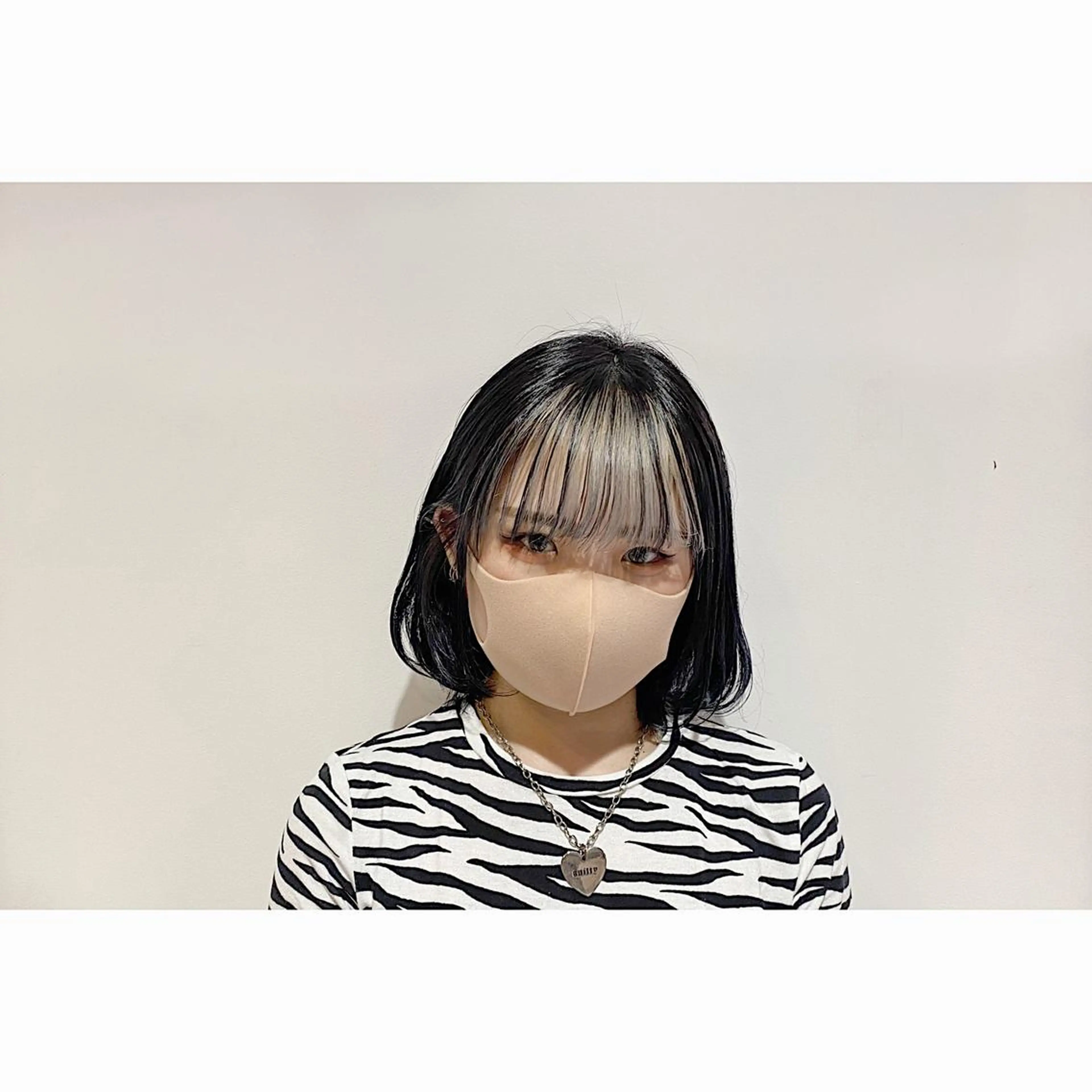 ミディアム カラー カット ヘアカラー トリートメント 竹内啓太 ボブのヘアスタイル