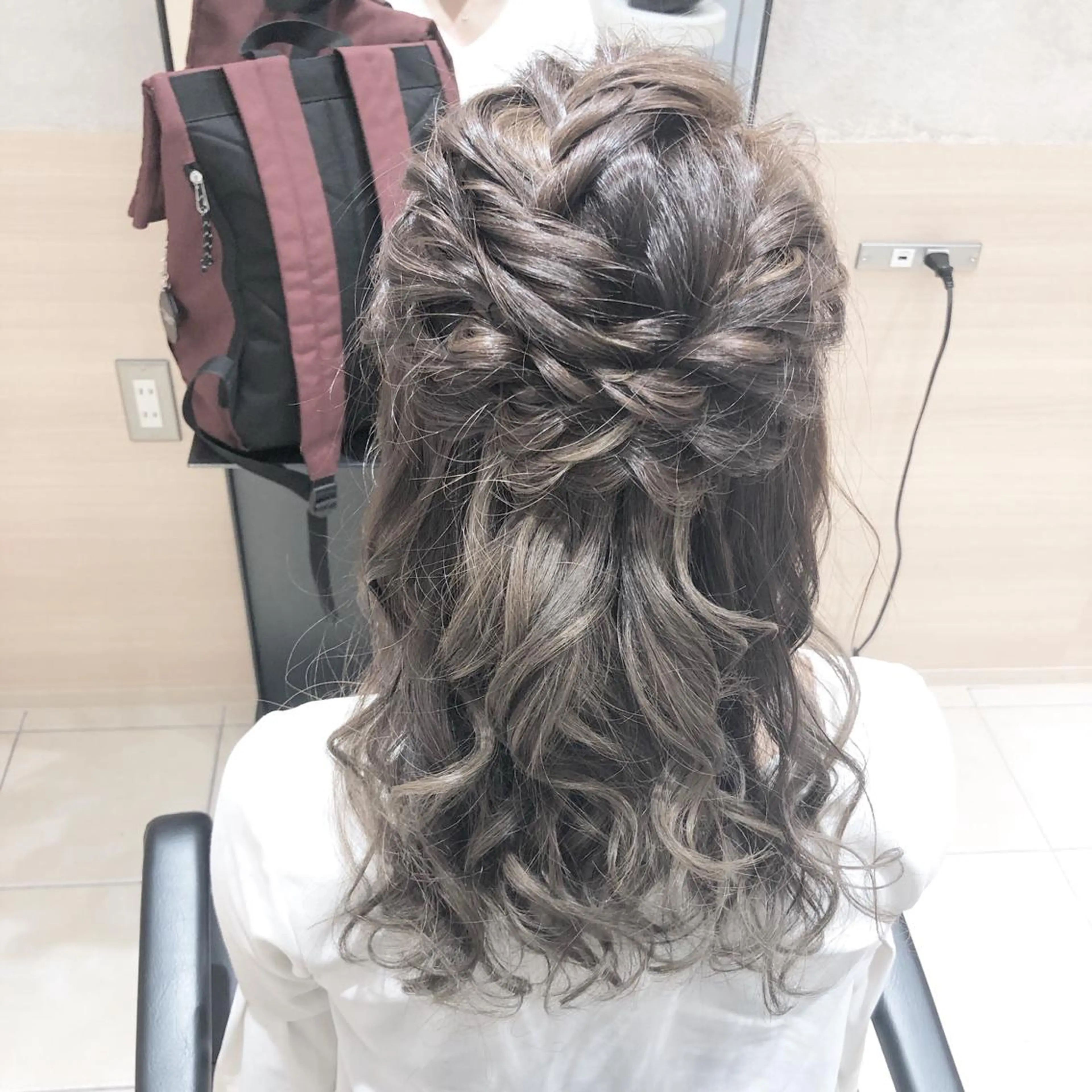 ロング ヘアアレンジ 高橋 香澄のヘアスタイル