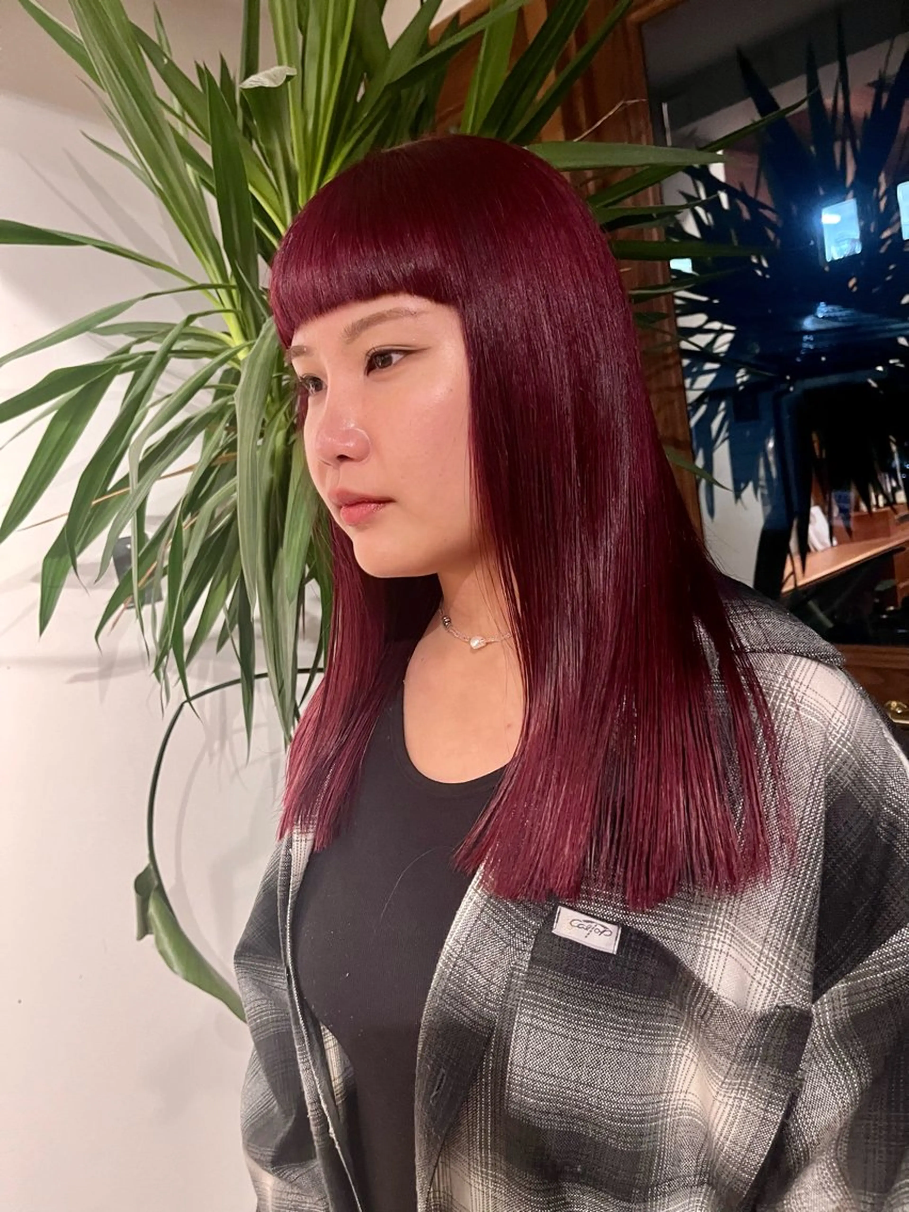 ロング カット ヘアカラー トリートメント 瀬川 響音のヘアスタイル