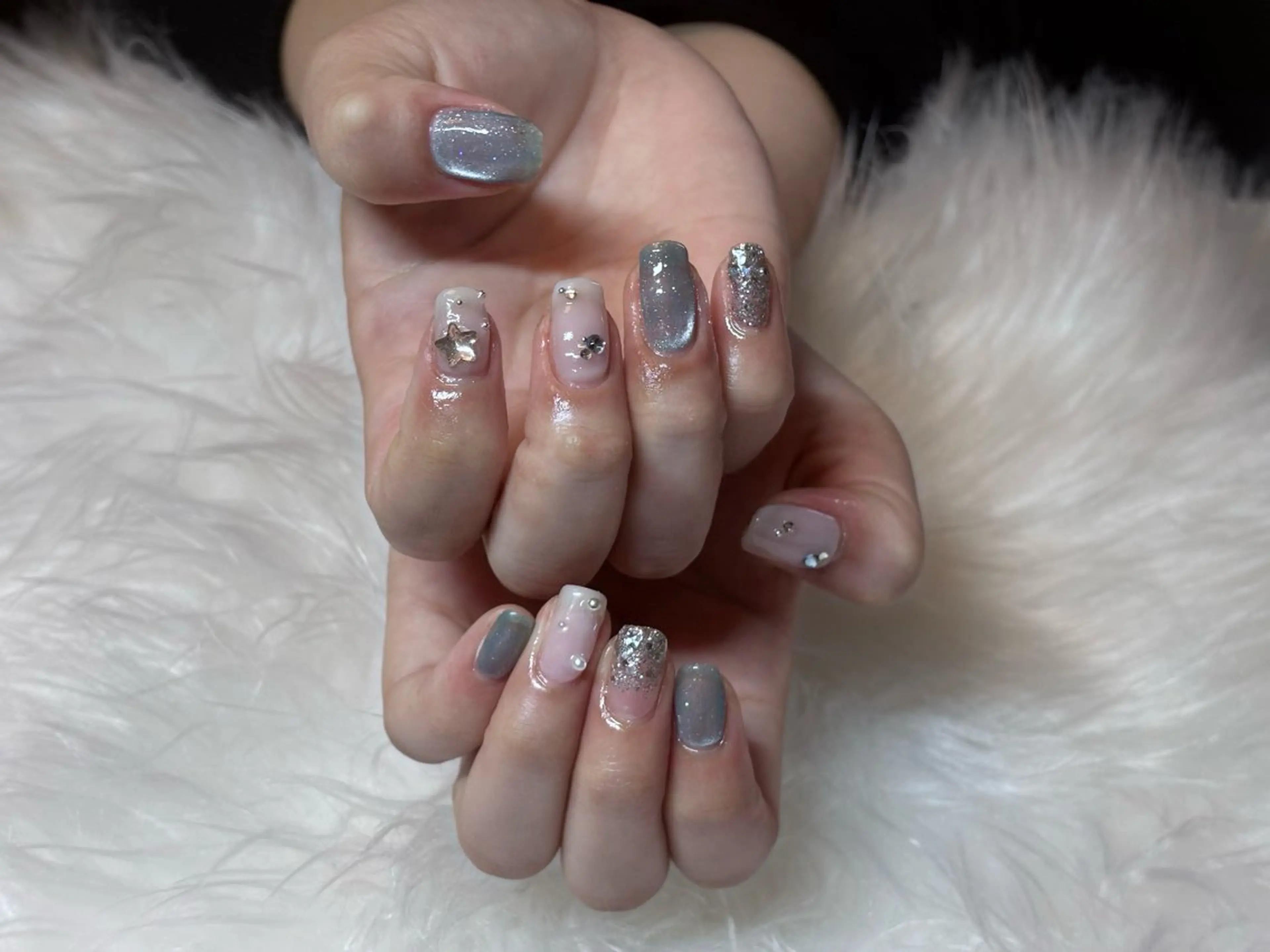 ネイル ハンドネイル フットネイル 番園 あかねのネイルデザイン