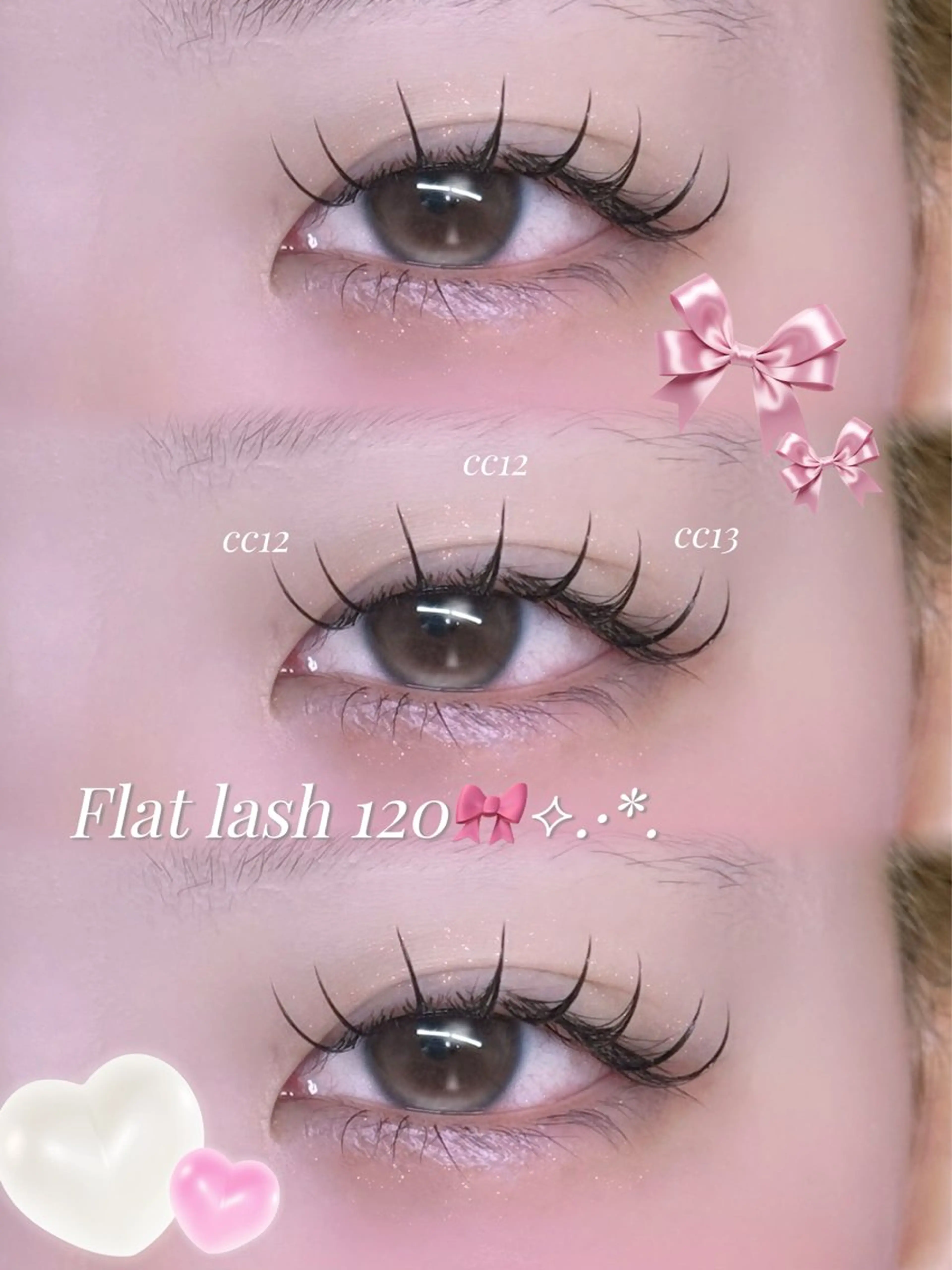 【✨️5/21 17:00〜モデル様募集✨️】フラットラッシュ120本🎀⟡.·(オフ込み)⚠️LEDエクステオフ不可❌の写真