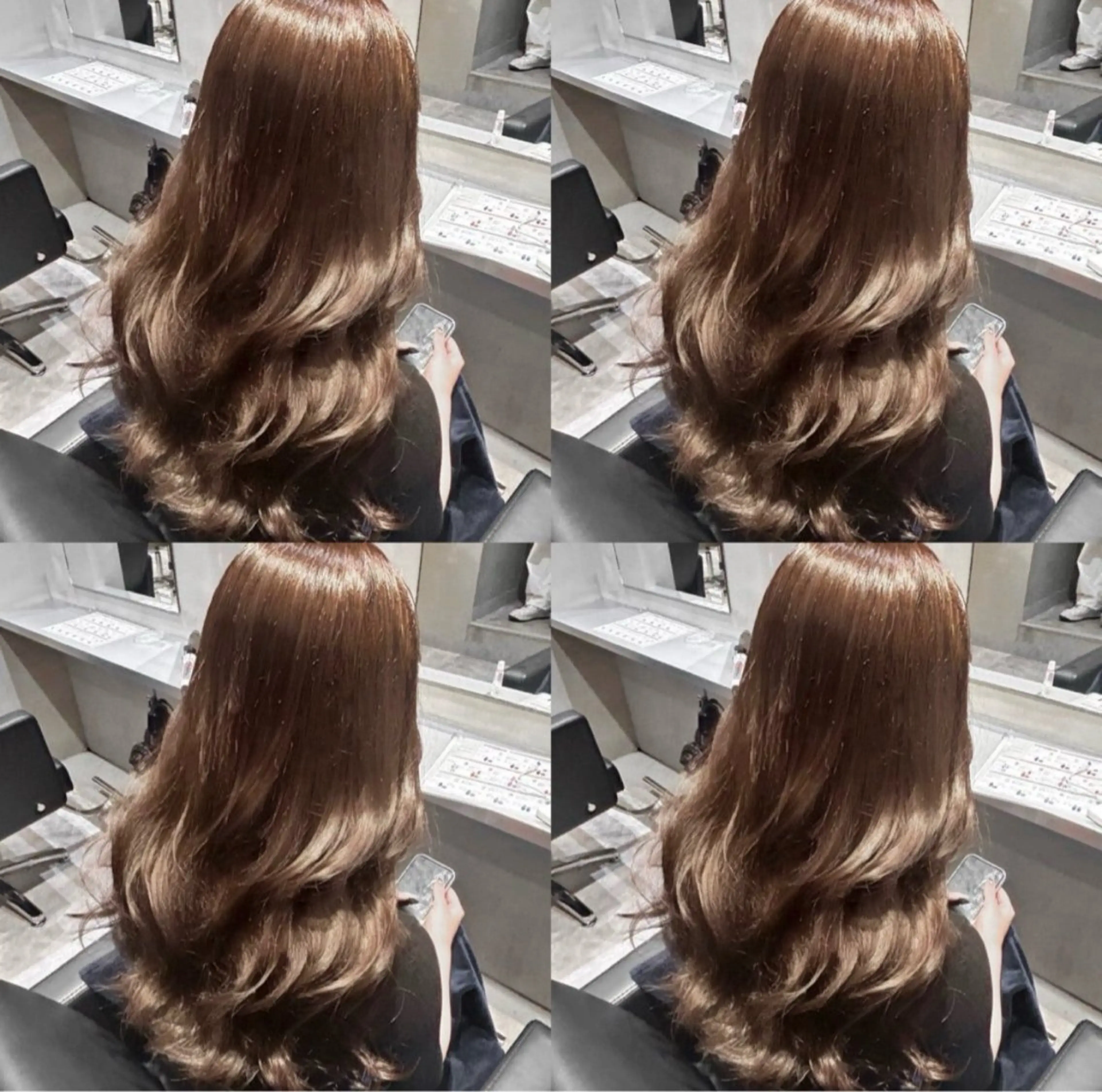 ロング カット 透明感×髪質改善× エクステそうまのヘアスタイル