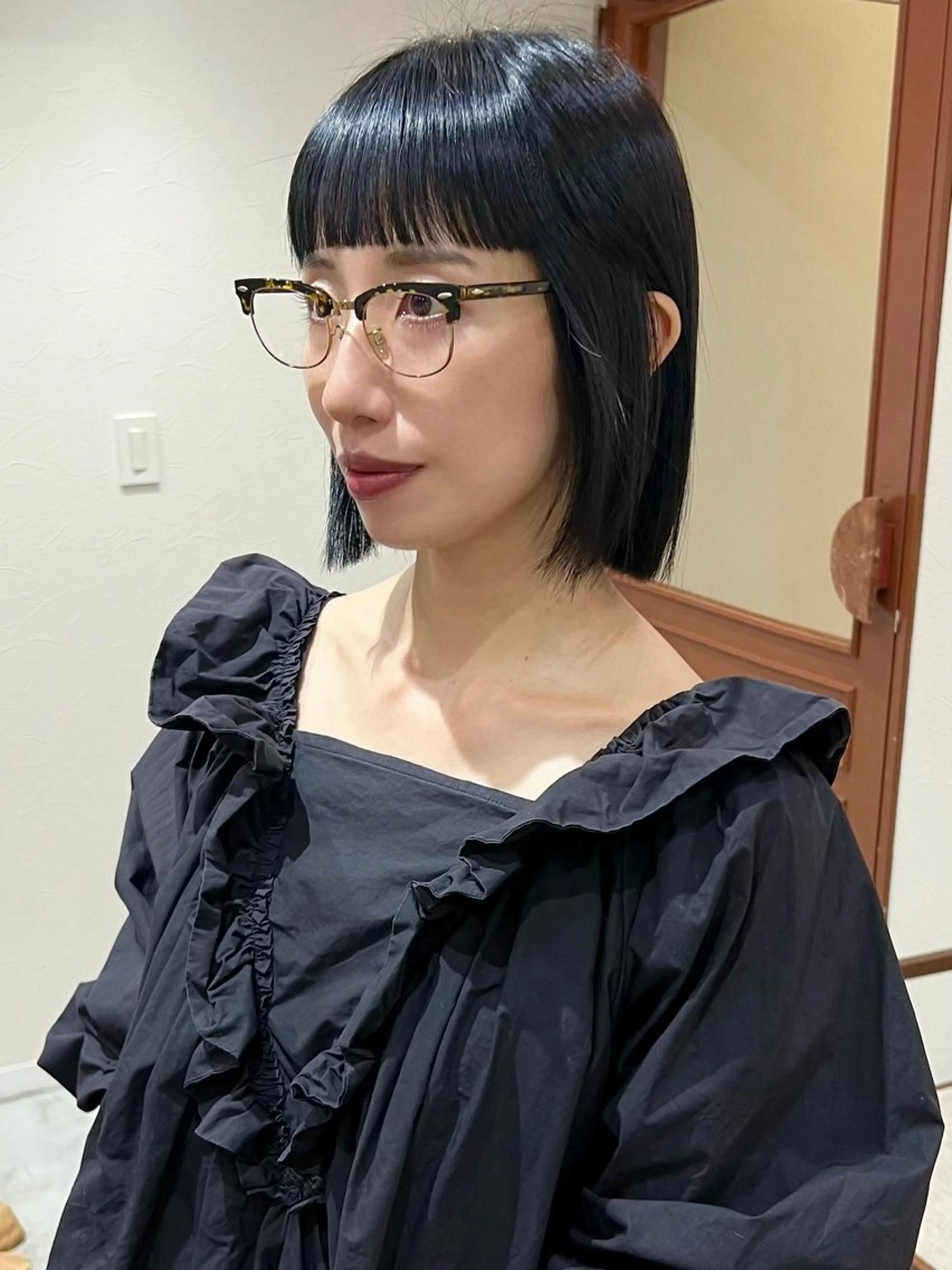 ミディアム カラー Kasumi /伏見 /髪質改善/ロングのヘアスタイル