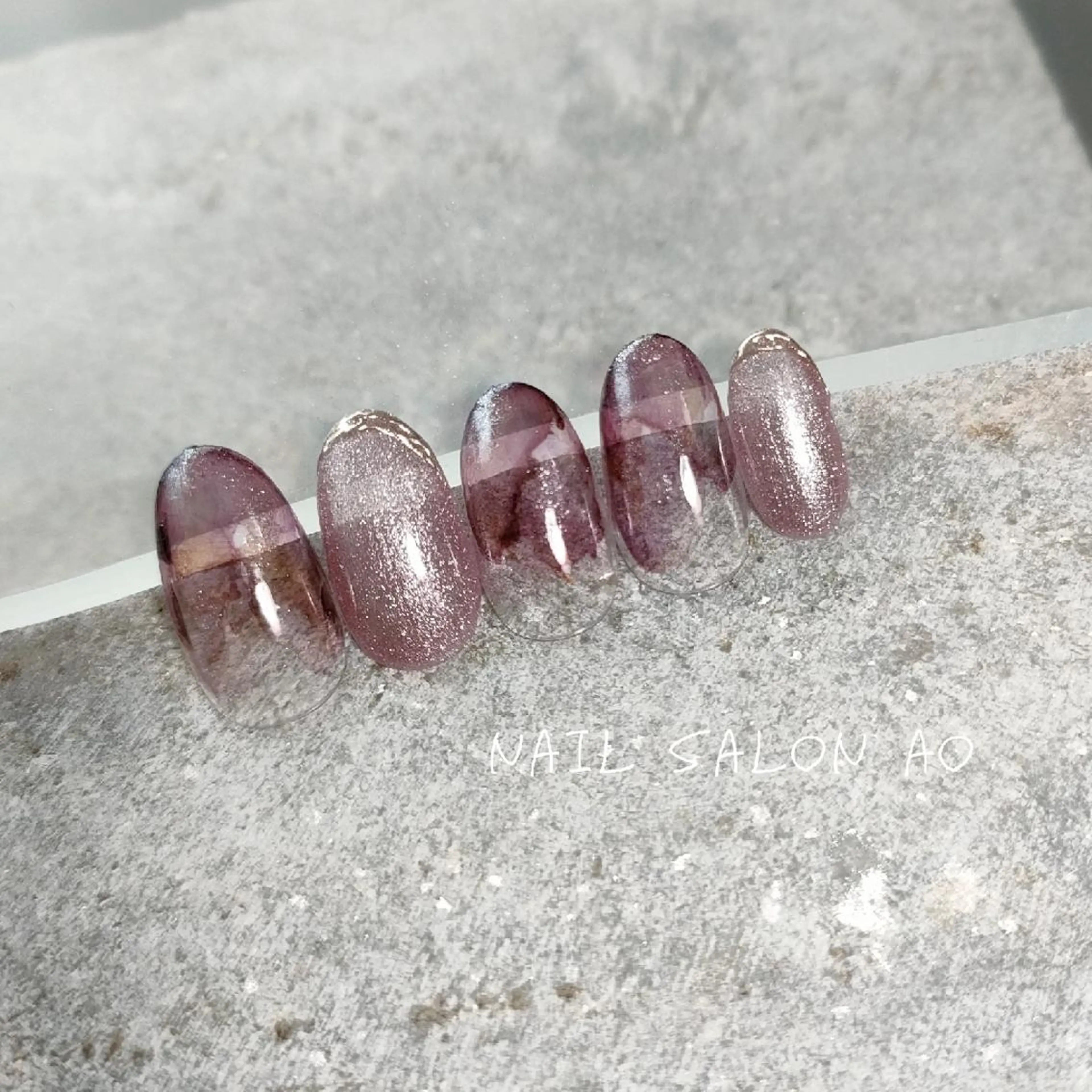 ネイル Nail Salon   AO✳Emiのネイルデザイン