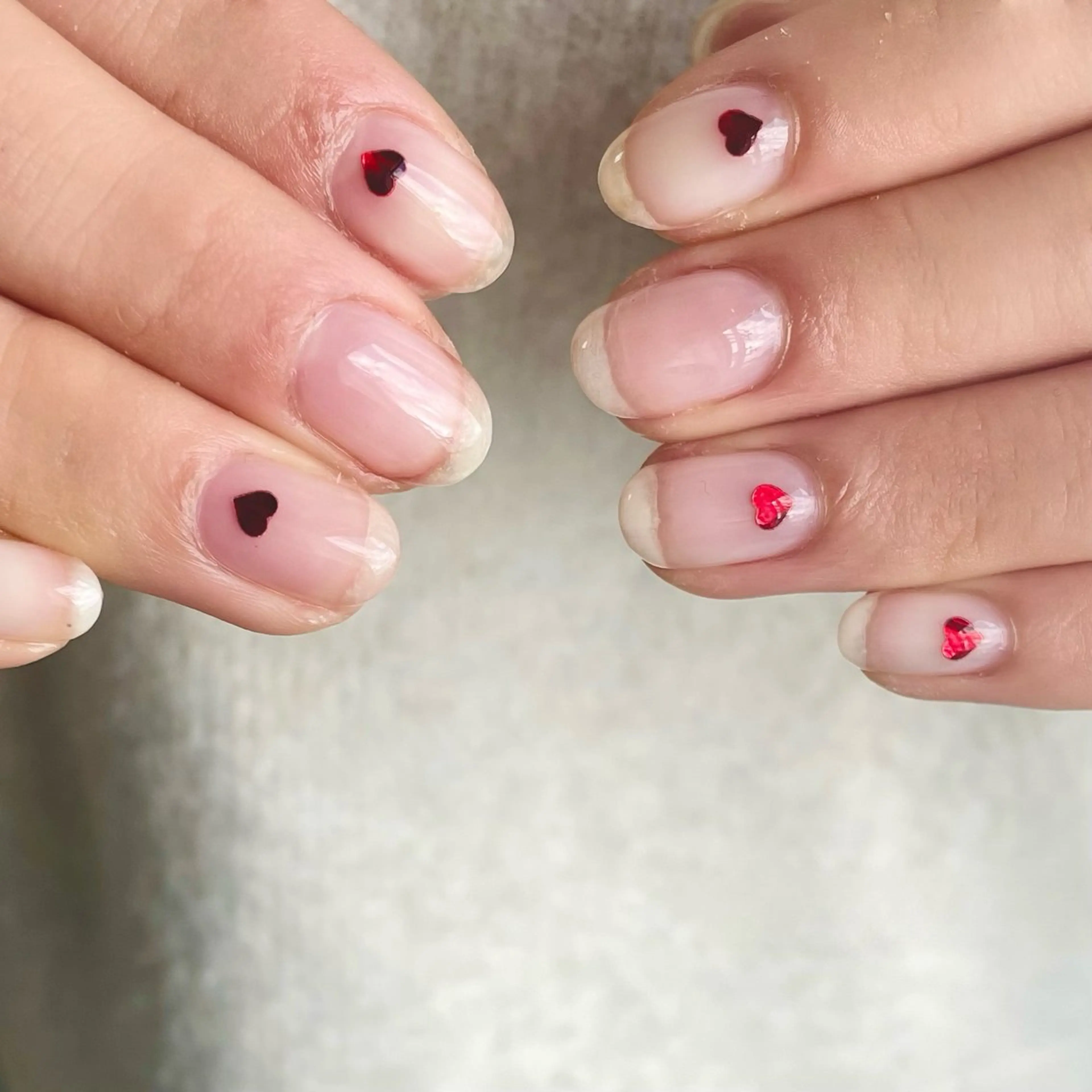 ネイル ハート nailsalon RANANのネイルデザイン
