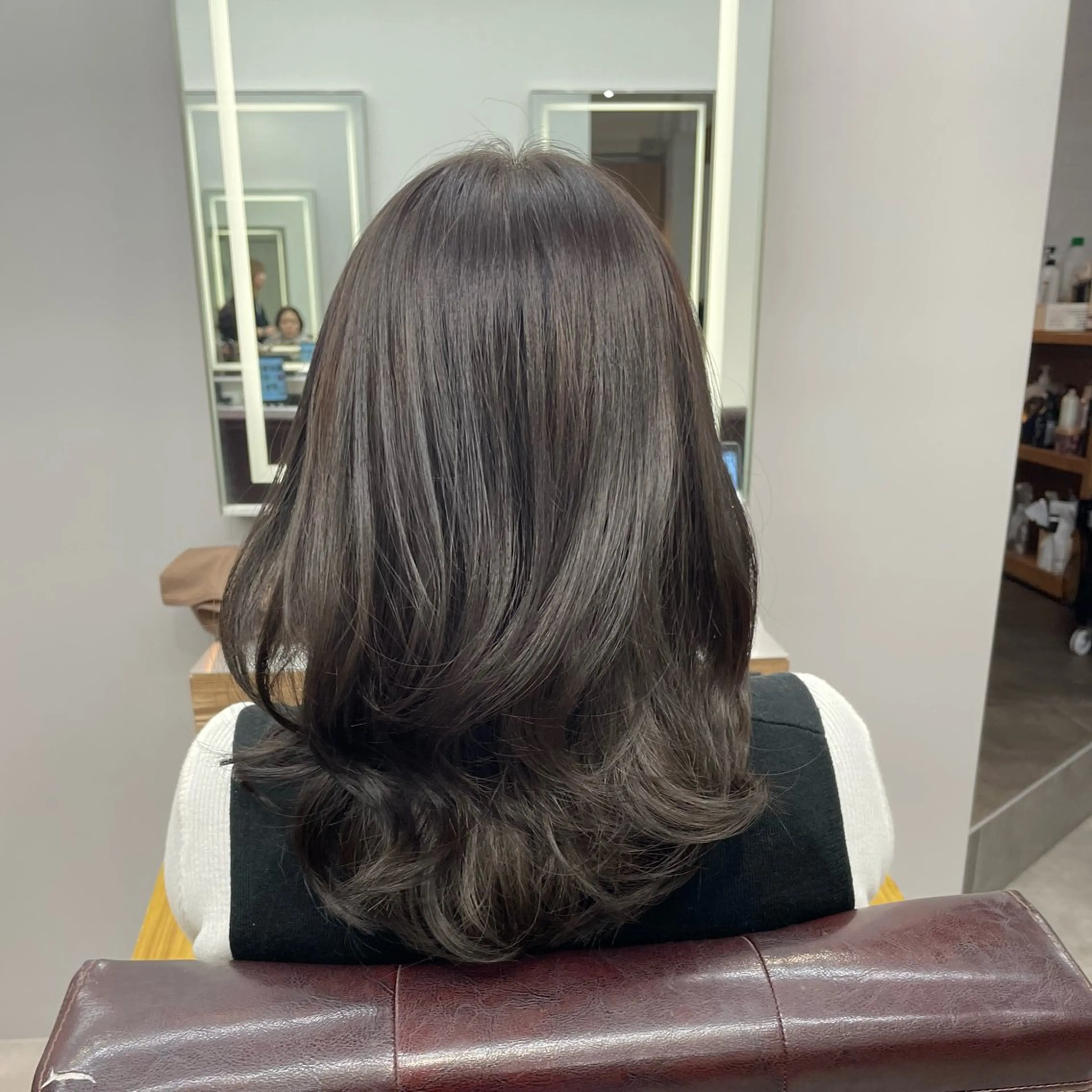 セミロング カット ヘアカラー little  横浜所属・🌷久保田 優🌷のヘアスタイル