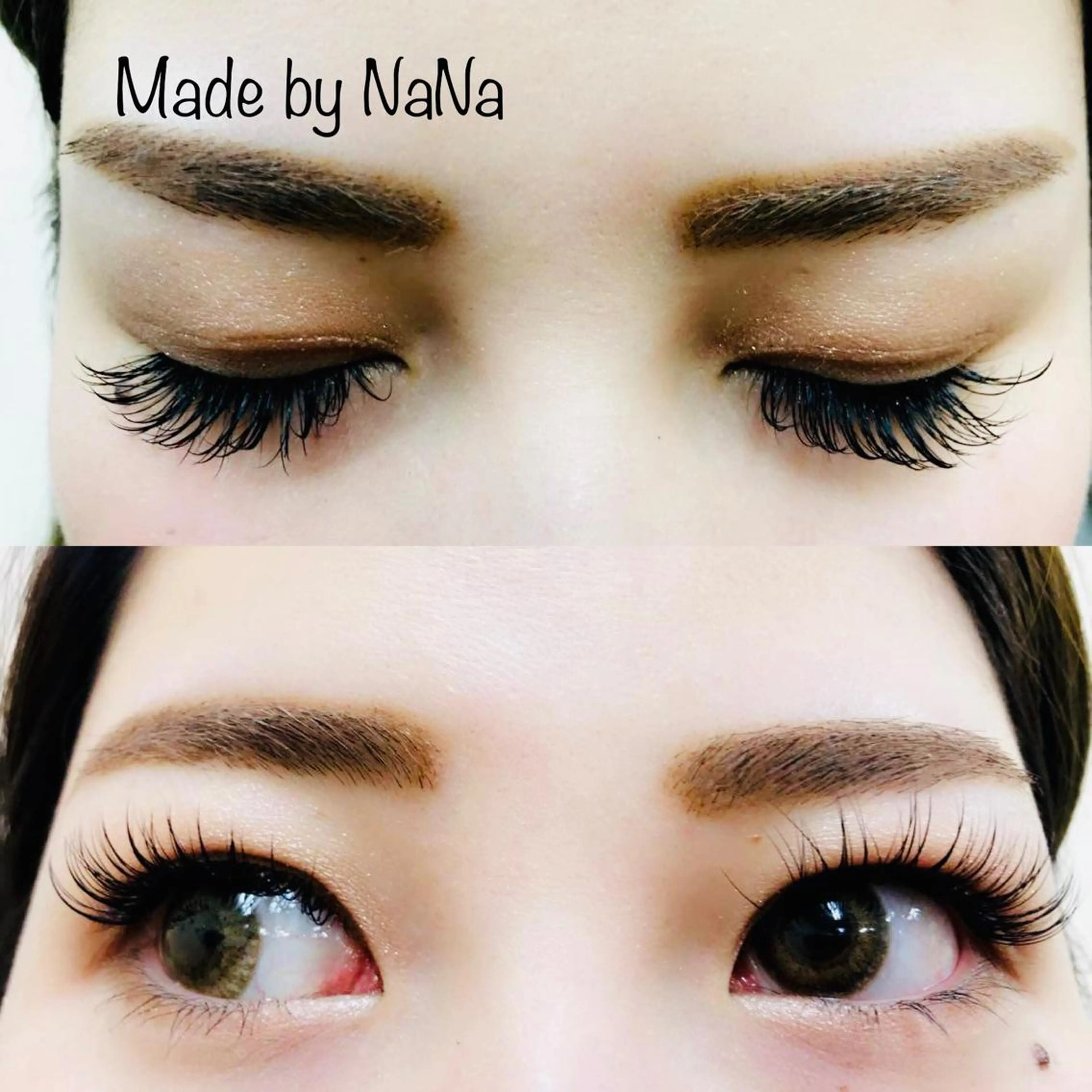 マツエク・マツパ フラットラッシュ khaki eyelashの眉毛・アイブロウイメージ