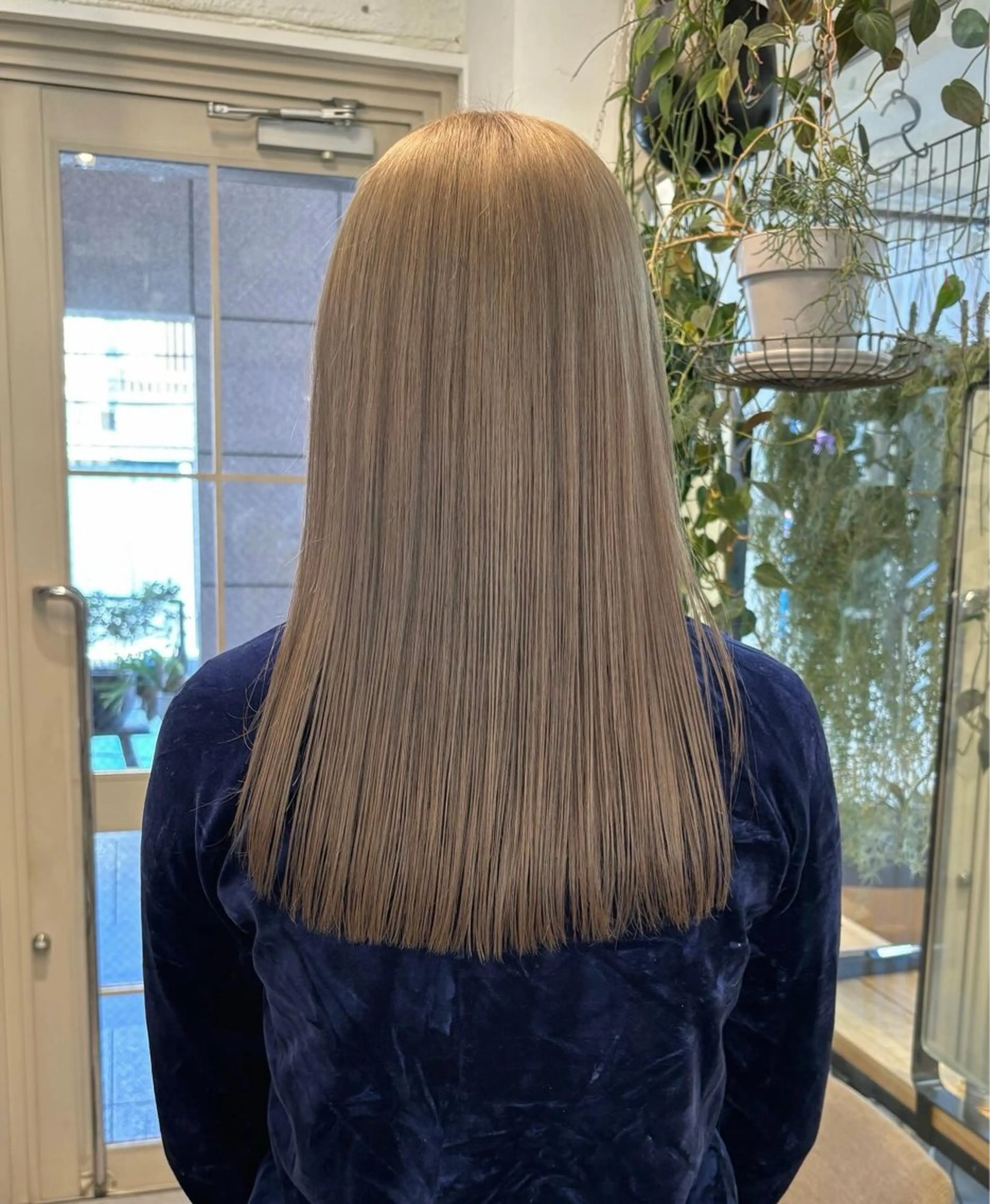 ミディアム カラー ヘアカラー トリートメント オリーブ/縮毛♡ Natsuno🩰のヘアスタイル