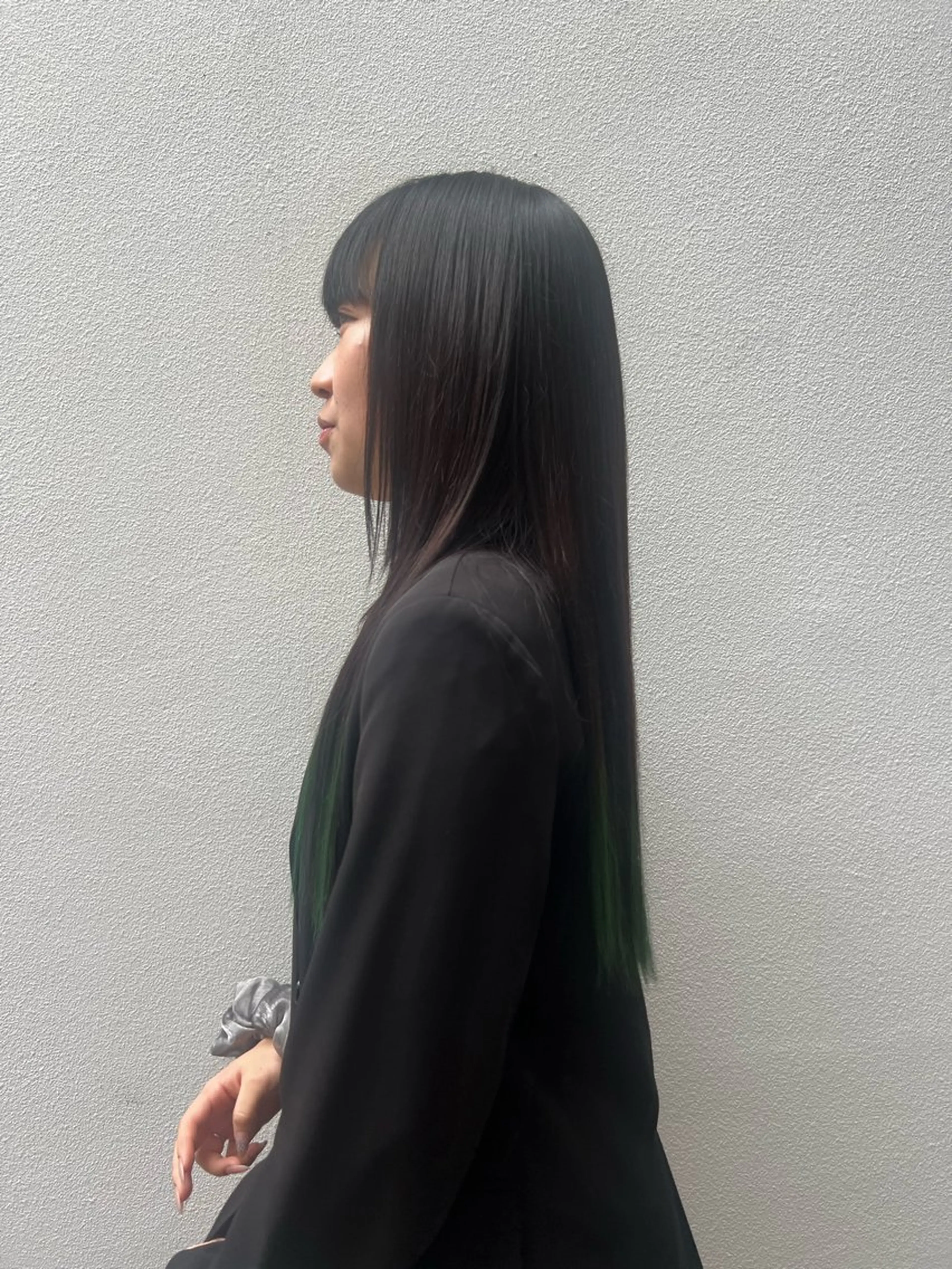 ロング カラー ヘアカラー 柴田 愛奈のヘアスタイル