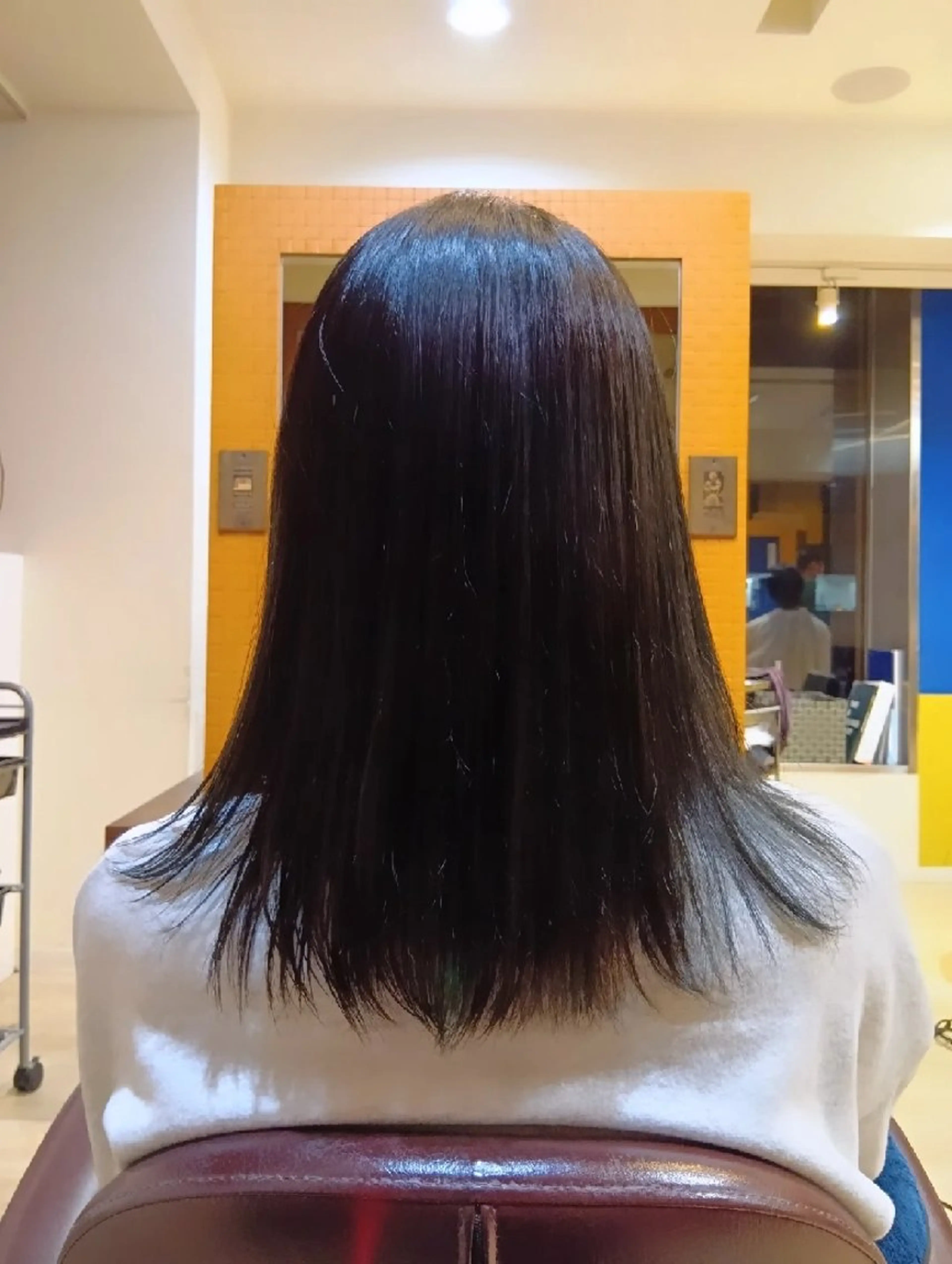 ロング カラー 顔まわりレイヤー 顔周りカット レイヤーカット 縮毛矯正 カット ヘアカラー トリートメント 小林暢🌟Orque 髪質改善サロン🌙のヘアスタイル