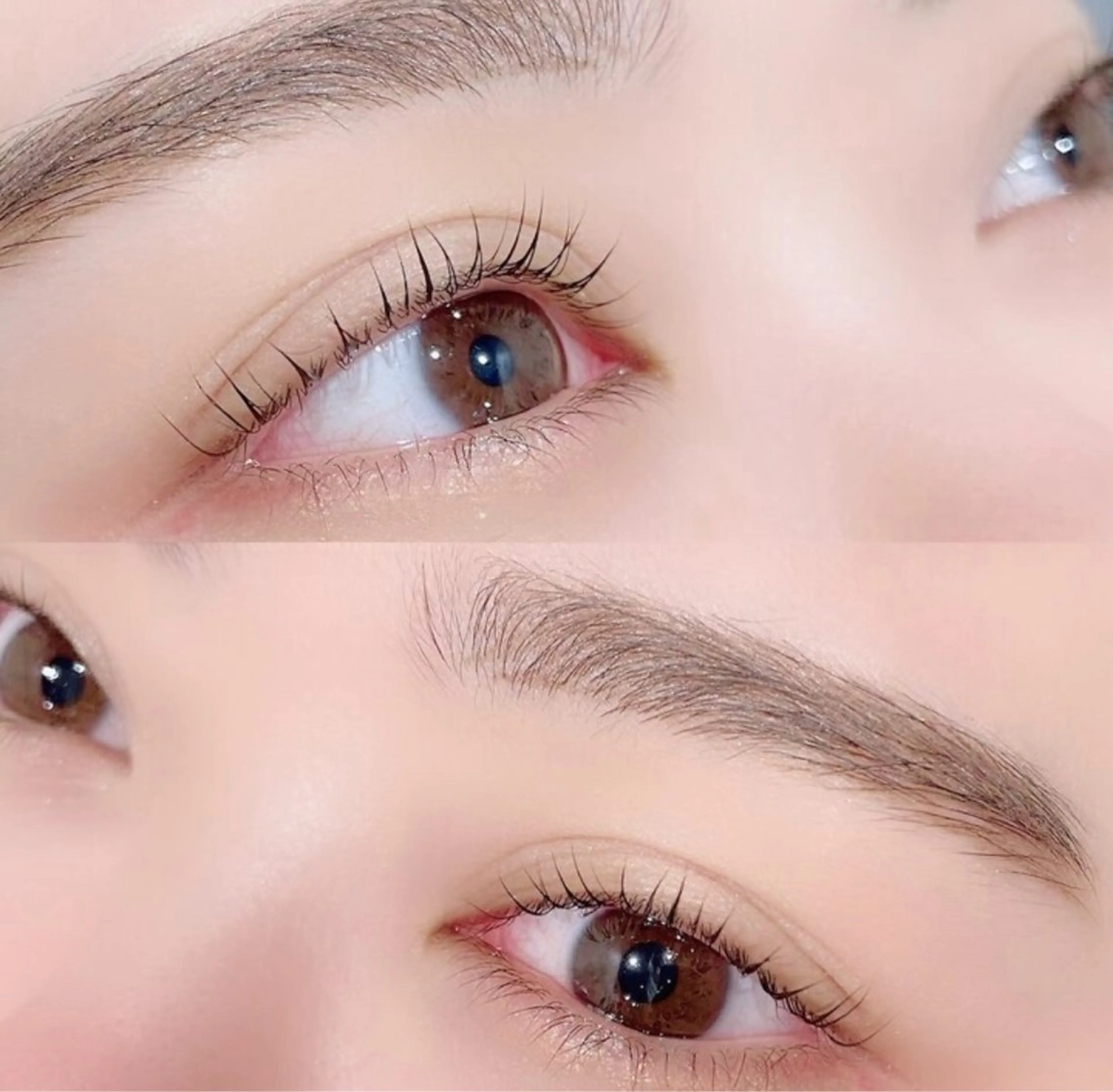 🐼まつげパーマ+アイブロウワックス脱毛🐼【口コミ必須クーポン】の写真