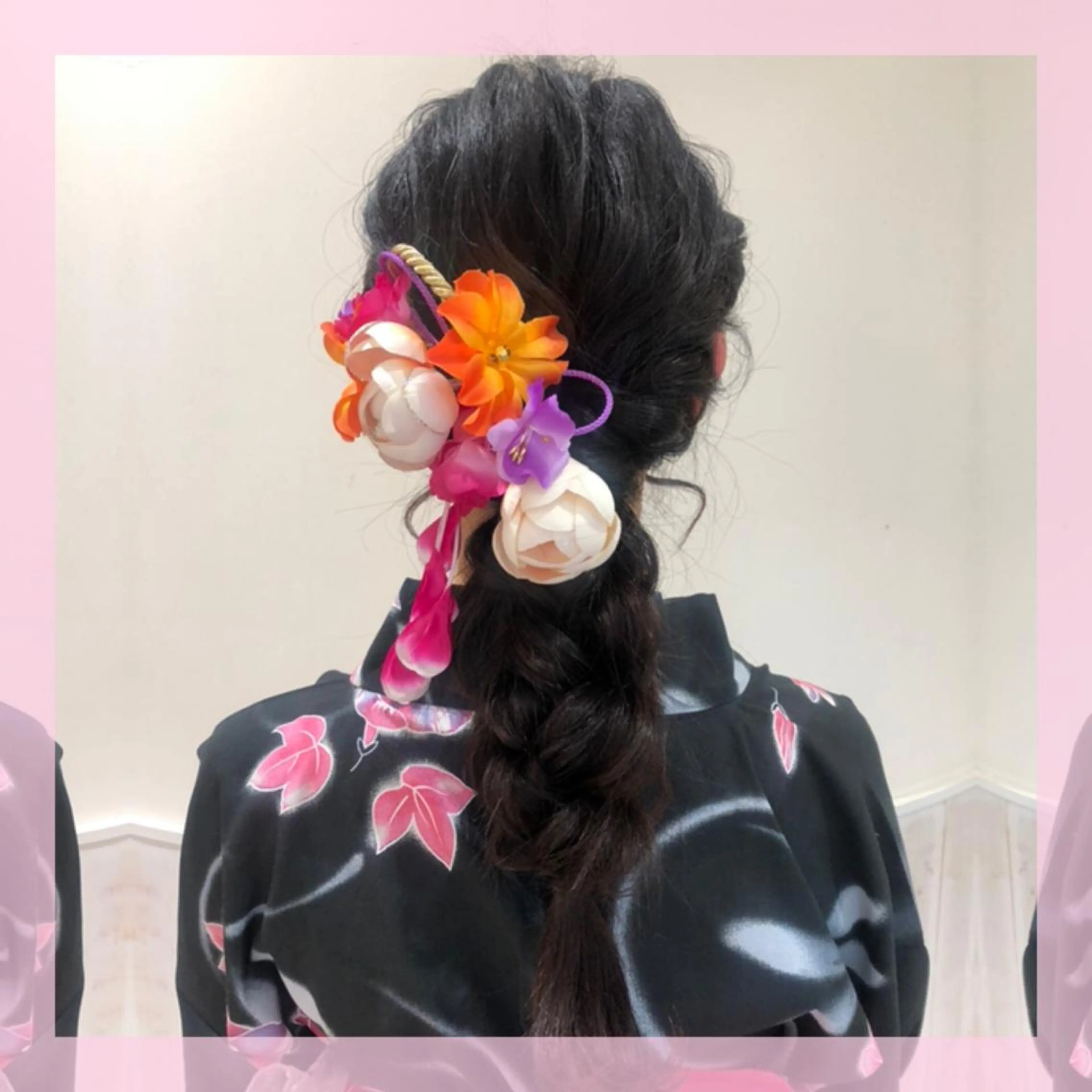 ロング ヘアアレンジ 🍒前川 🍒のヘアスタイル