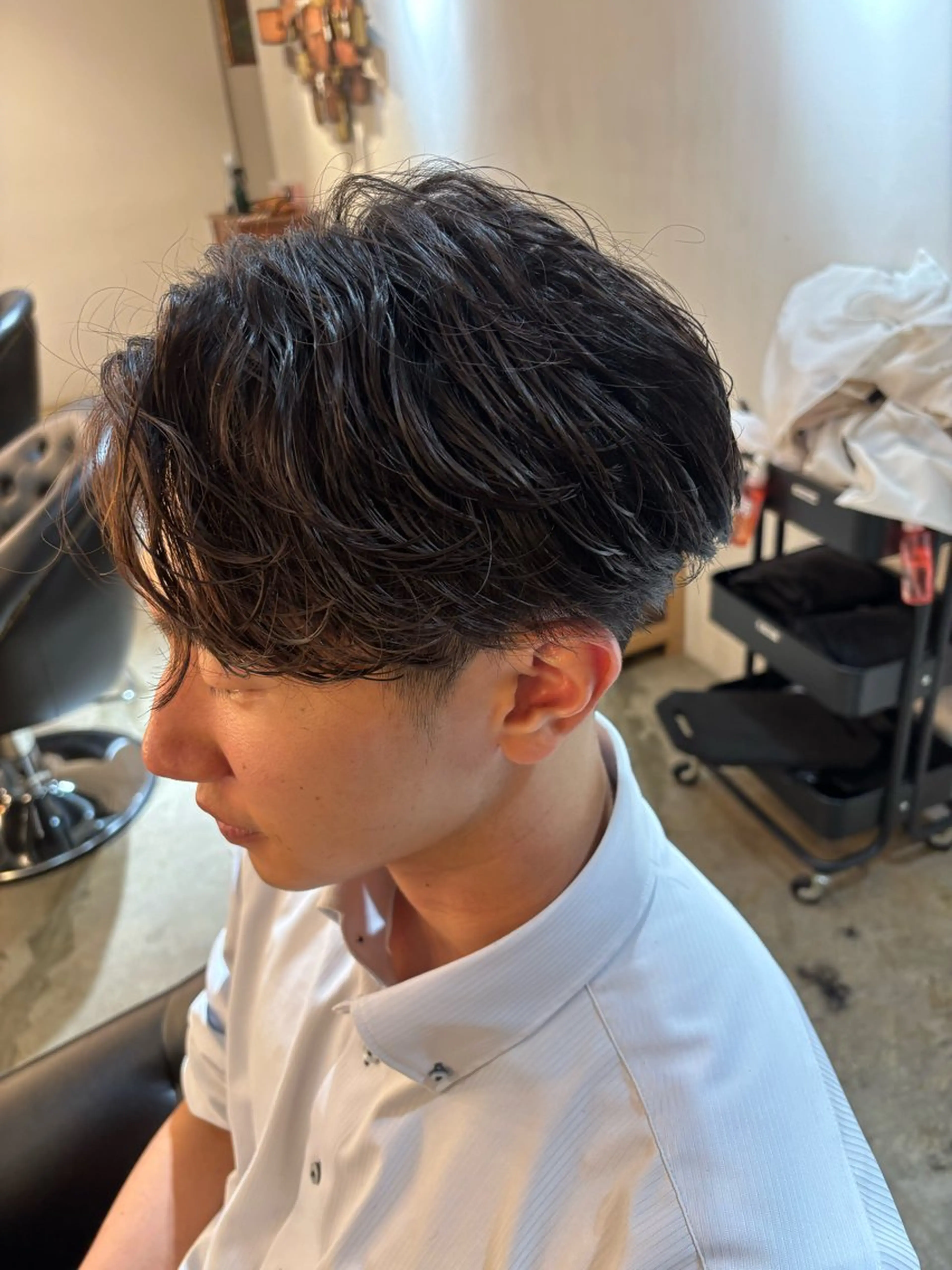 メンズ カット 🌀メンズパーマ🌀 平川海夢のヘアスタイル