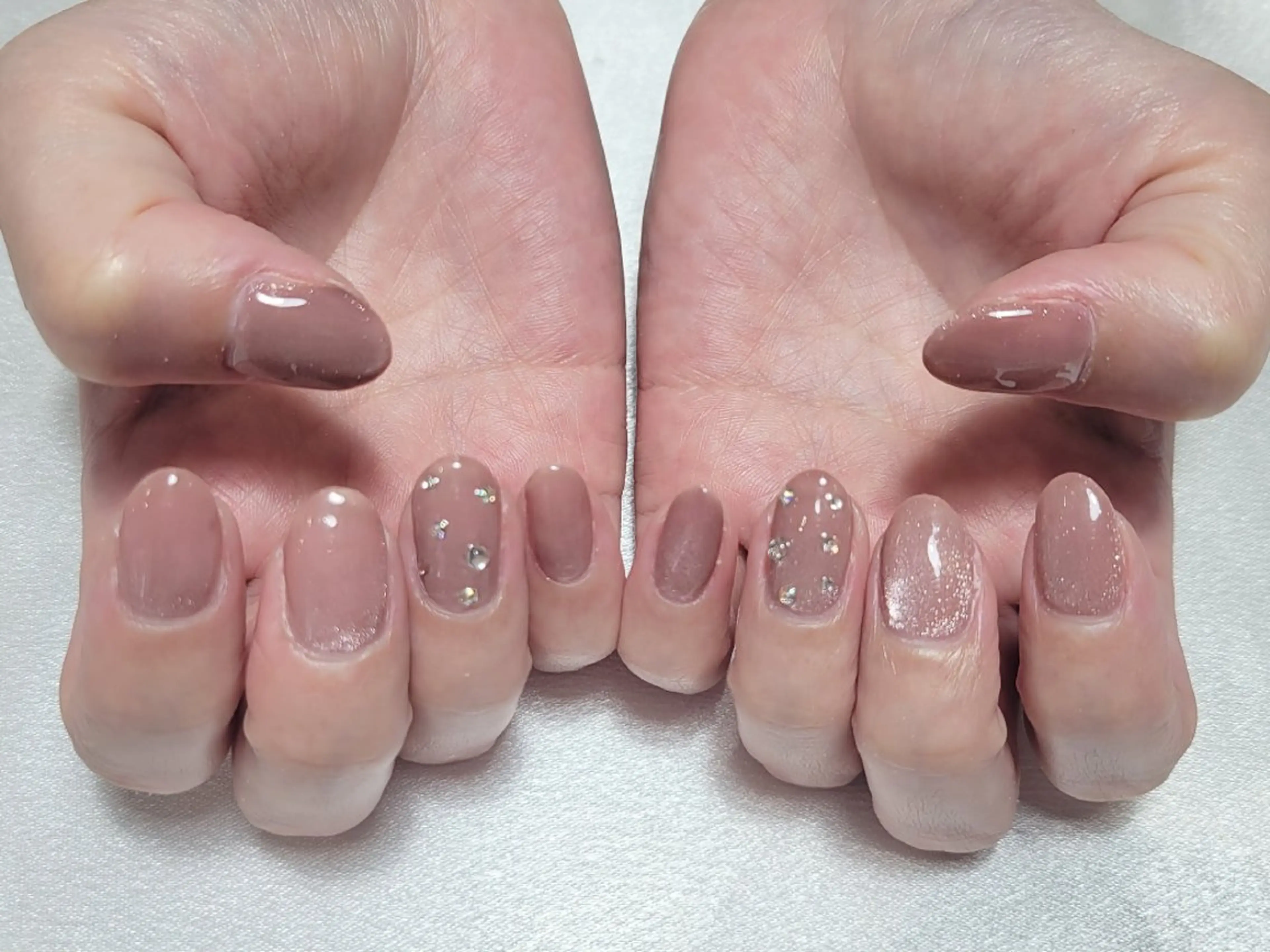 ネイル 持ち込み ハンドネイル AKO🩷 Riccoのネイルデザイン