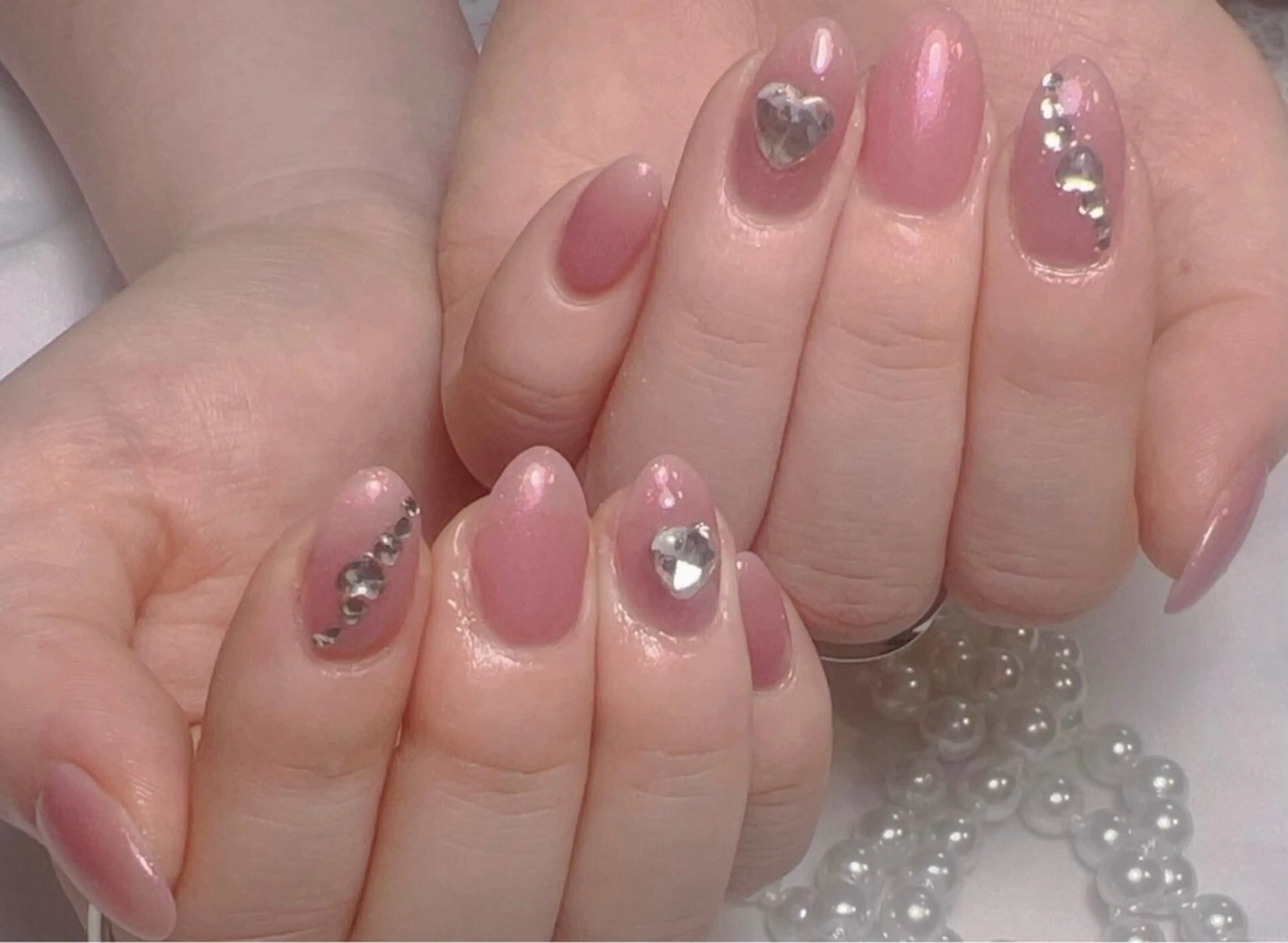 ネイル アートネイル フレンチネイル ジェルネイル グラデーション 韓国ネイル Nail Salon kihi大塚店のネイルデザイン