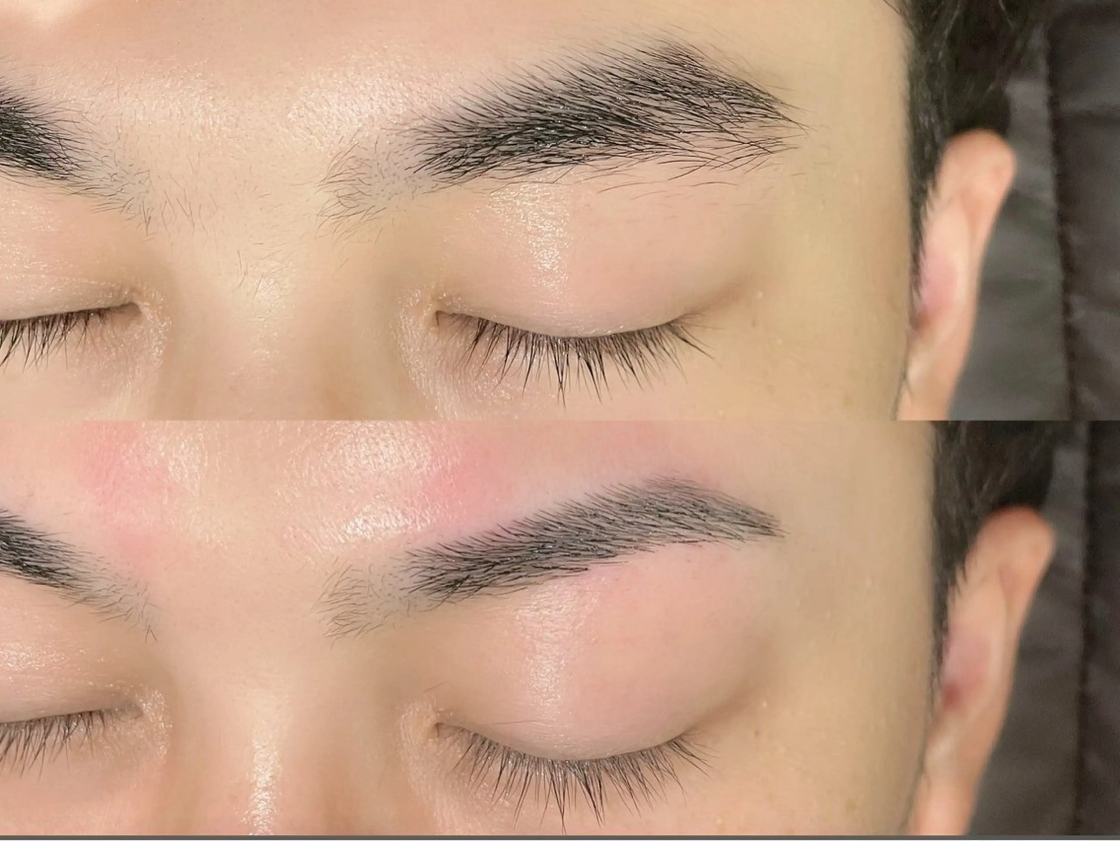 アイブロウ 下まつげパーマモデル Mayuのヘアスタイル