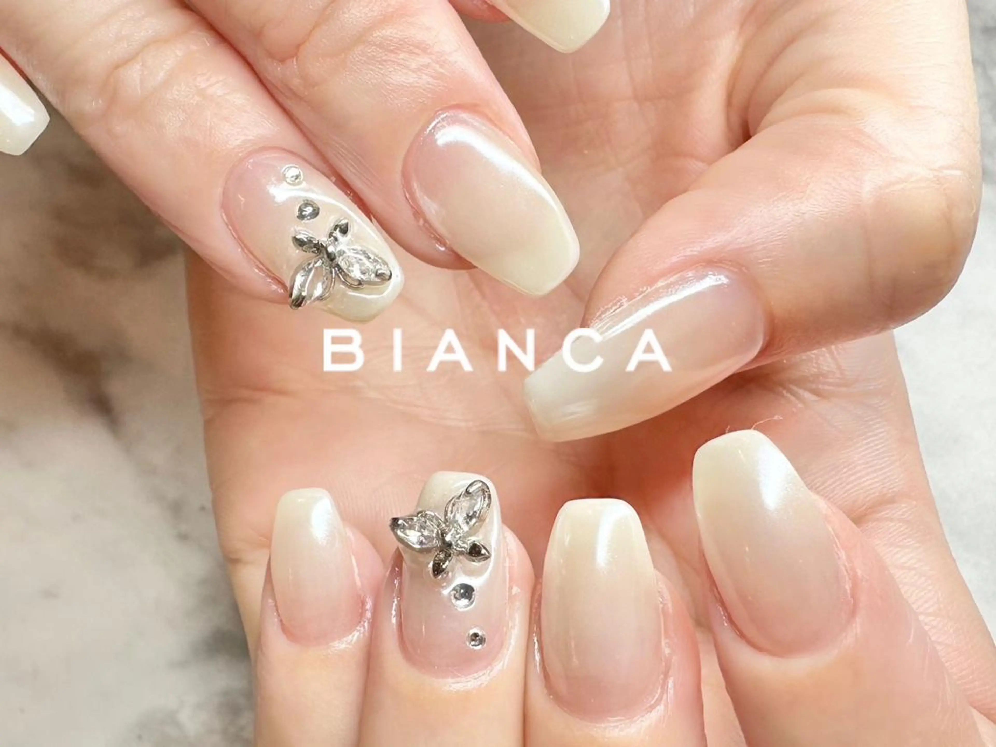 ネイル ハンドネイル 痛ネイル🩶推し活 🤍店長sagawaのネイルデザイン