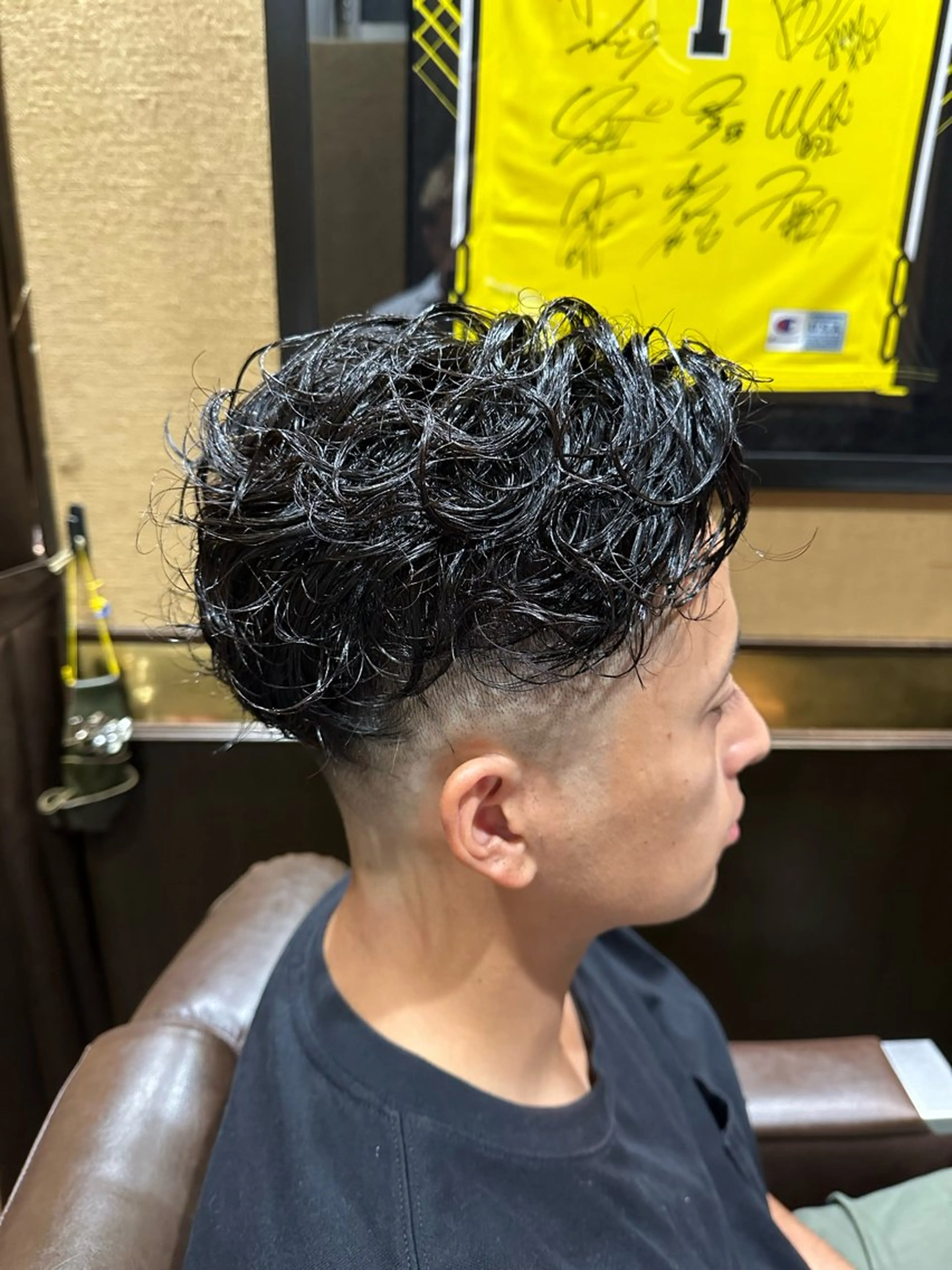 パーマ 店長💈山田竜太 BARBERのヘアスタイル