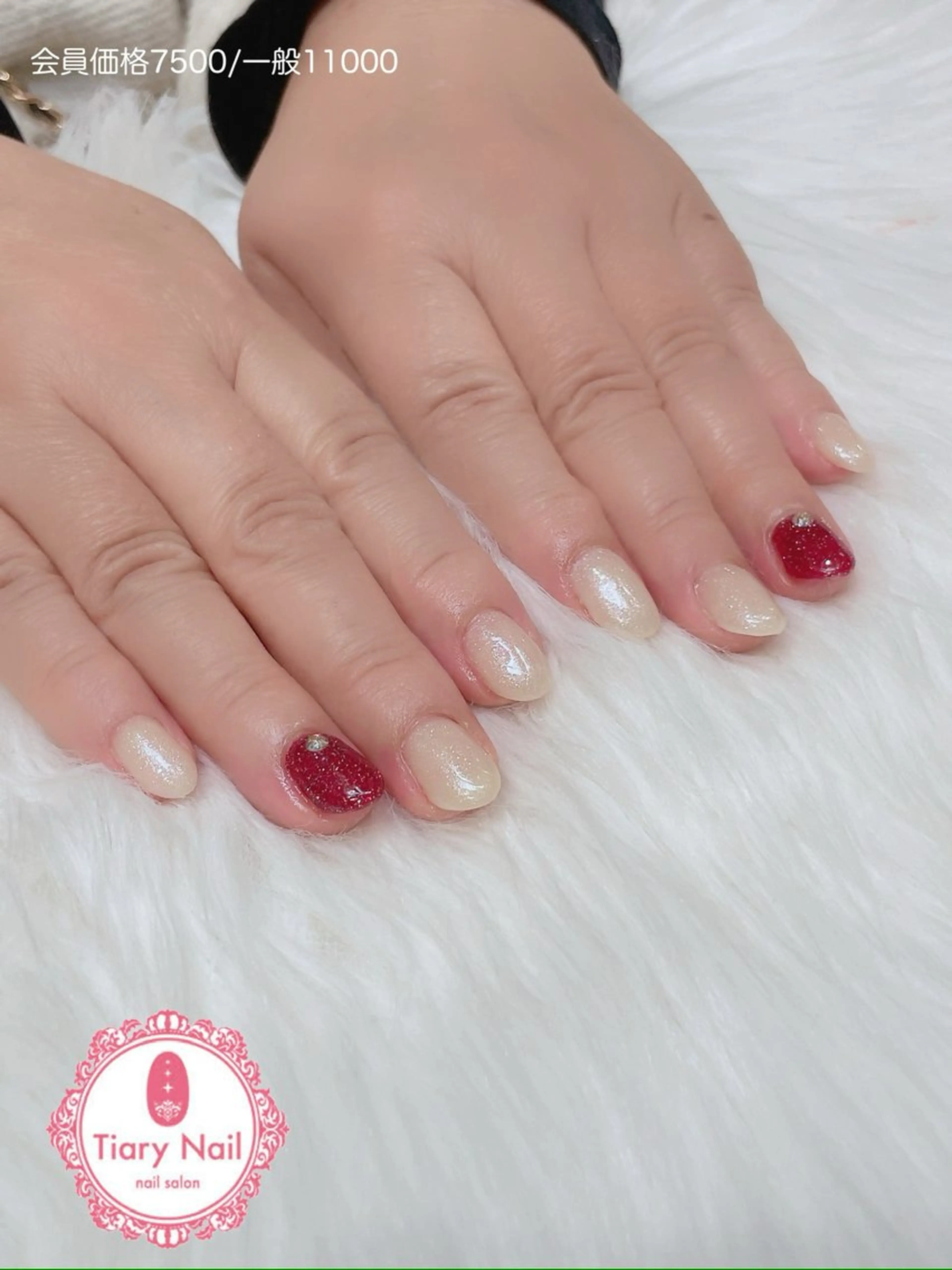 ネイル ハンドネイル TiaryNail 💎Kのネイルデザイン