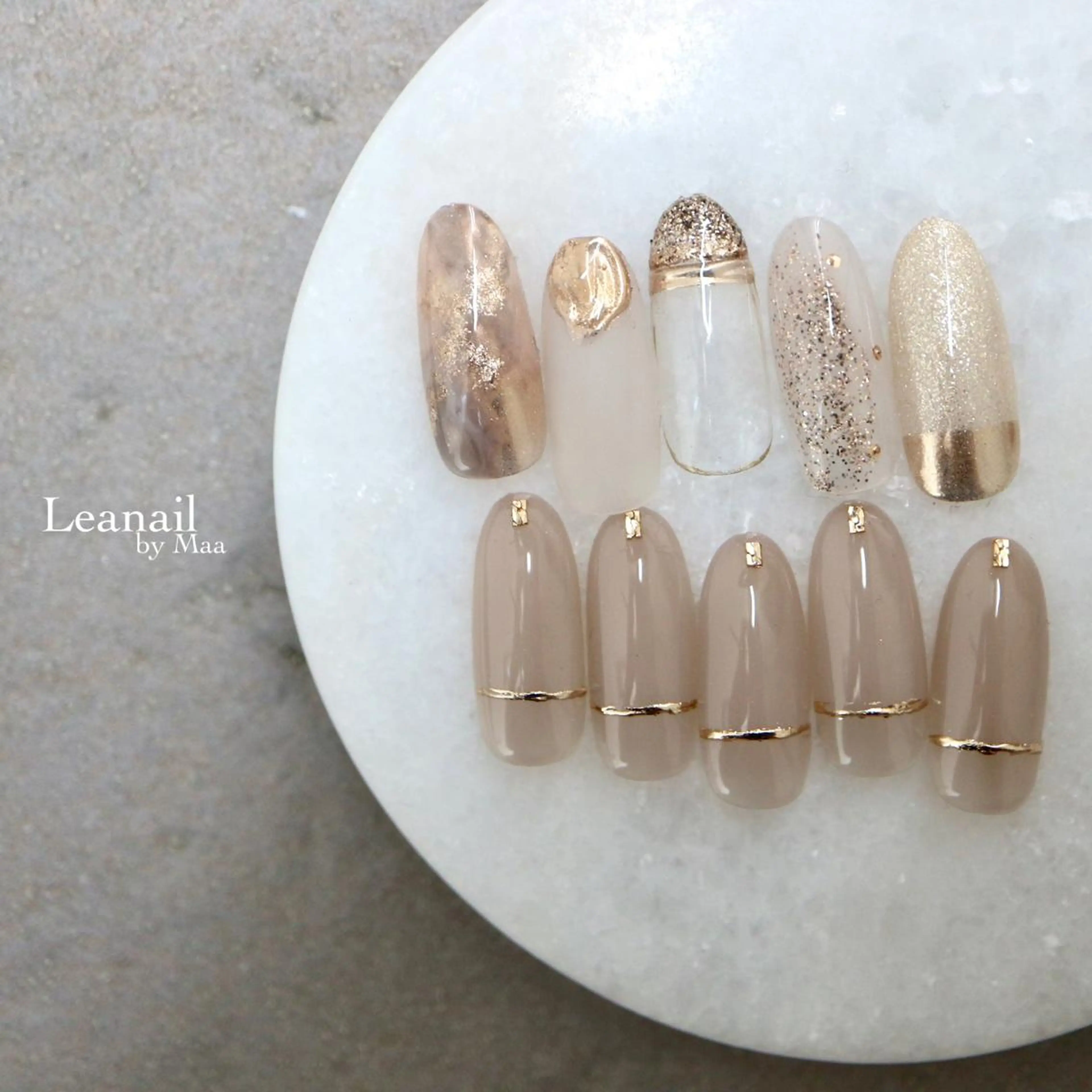 ネイル private_ salon.Leaのネイルデザイン