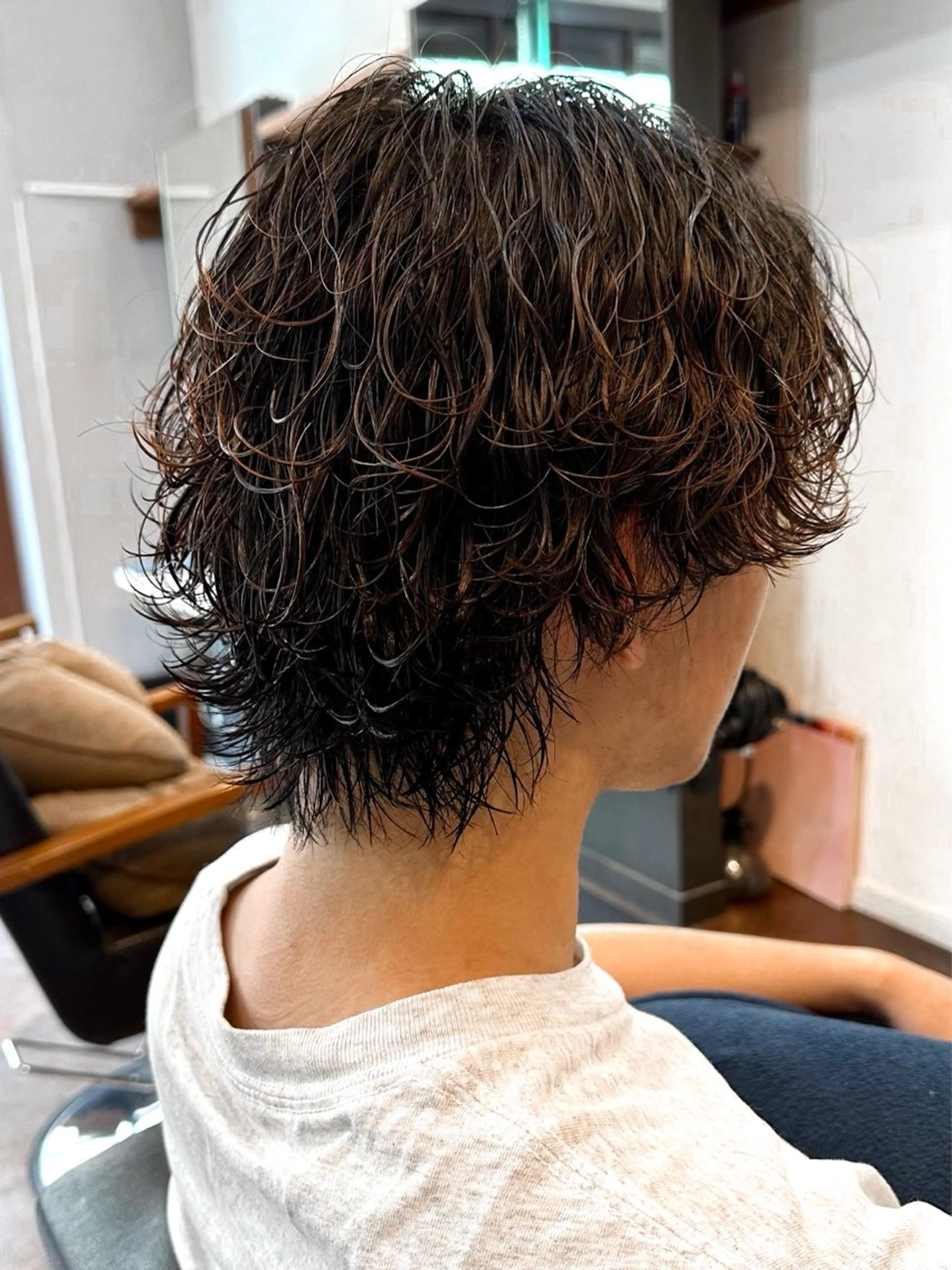 【メンズ限定】波巻きパーマ サーフカール🌊 スタイリストカット付きの写真