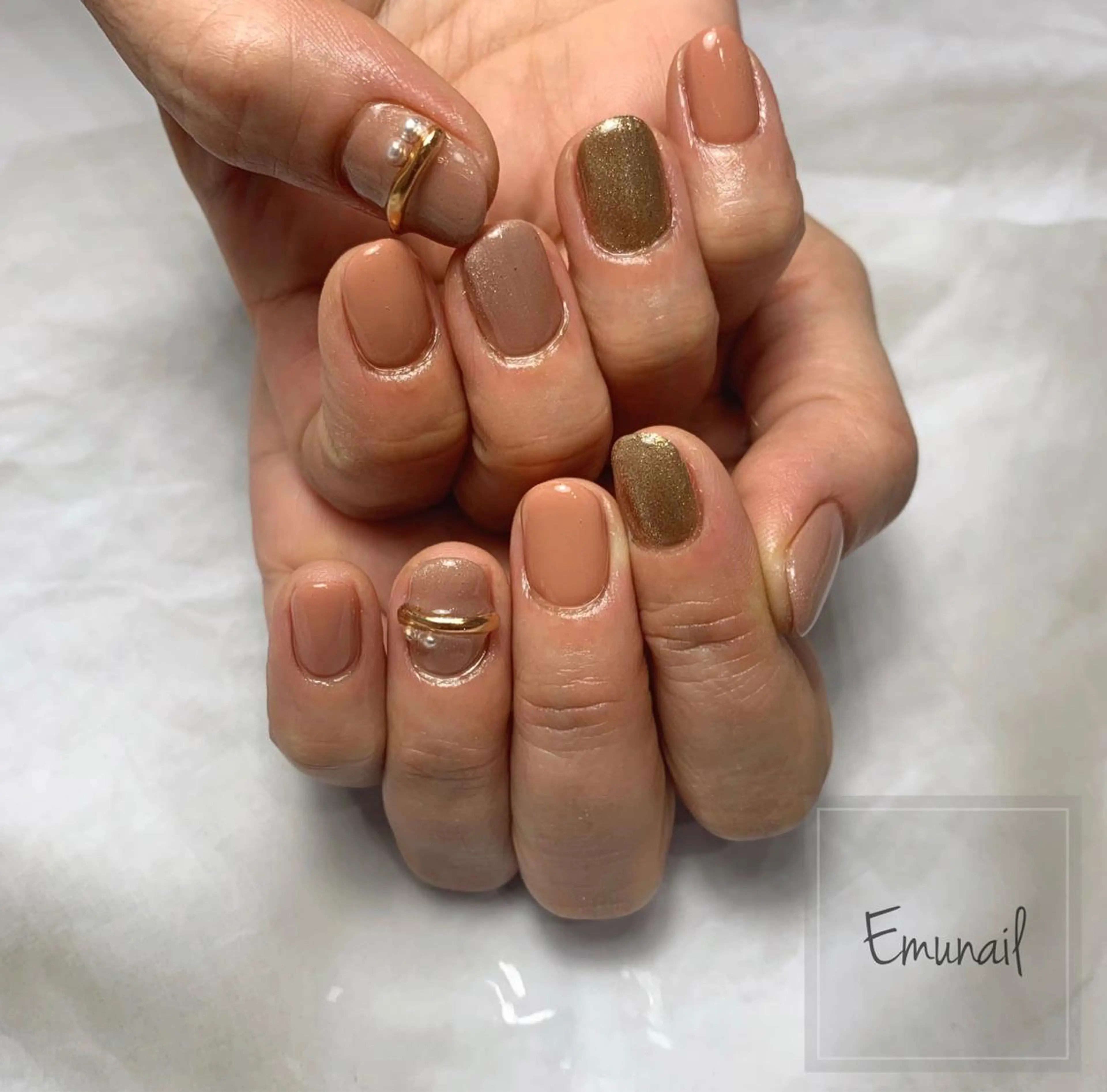 ネイル ハンドネイル Emu Nailのネイルデザイン