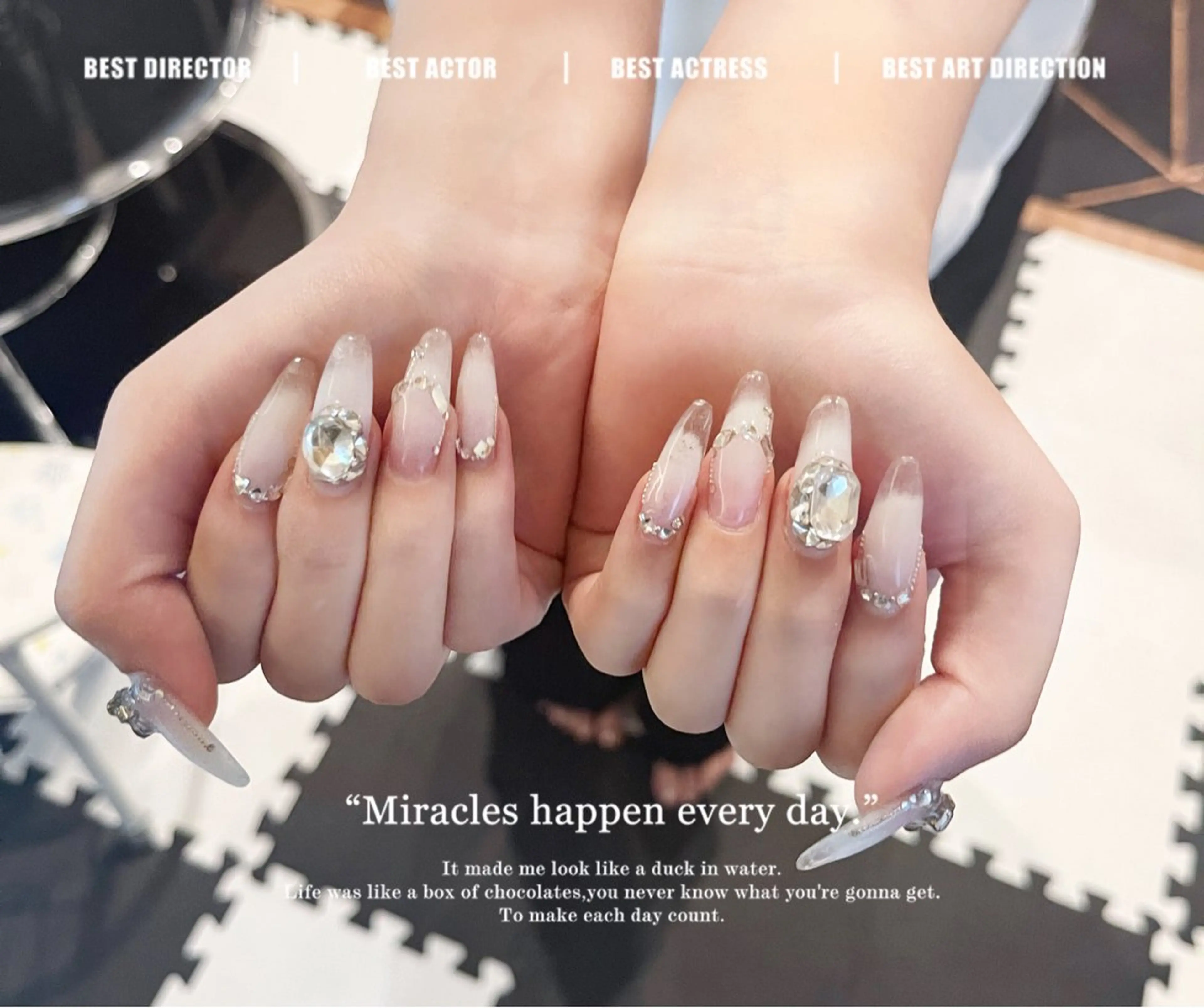 ネイル nailsalonあったかこ所属・ちょうのへや たんたんのネイルデザイン