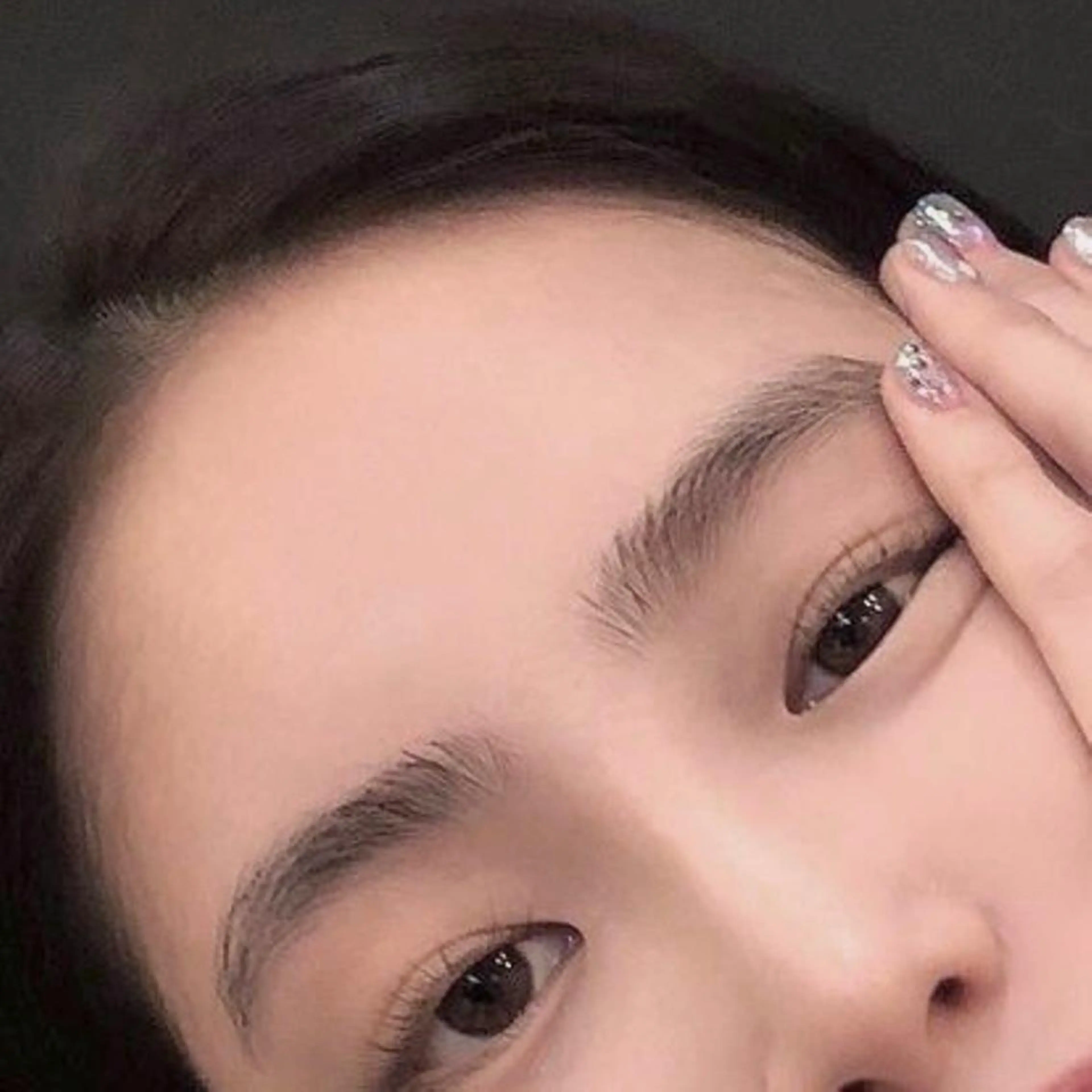 ショート カラー パーマ ヘアアレンジ メンズ キッズ ネイル マツエク・マツパ アイブロウ マツパ 𝑹 eyelashのマツエク・マツパデザイン