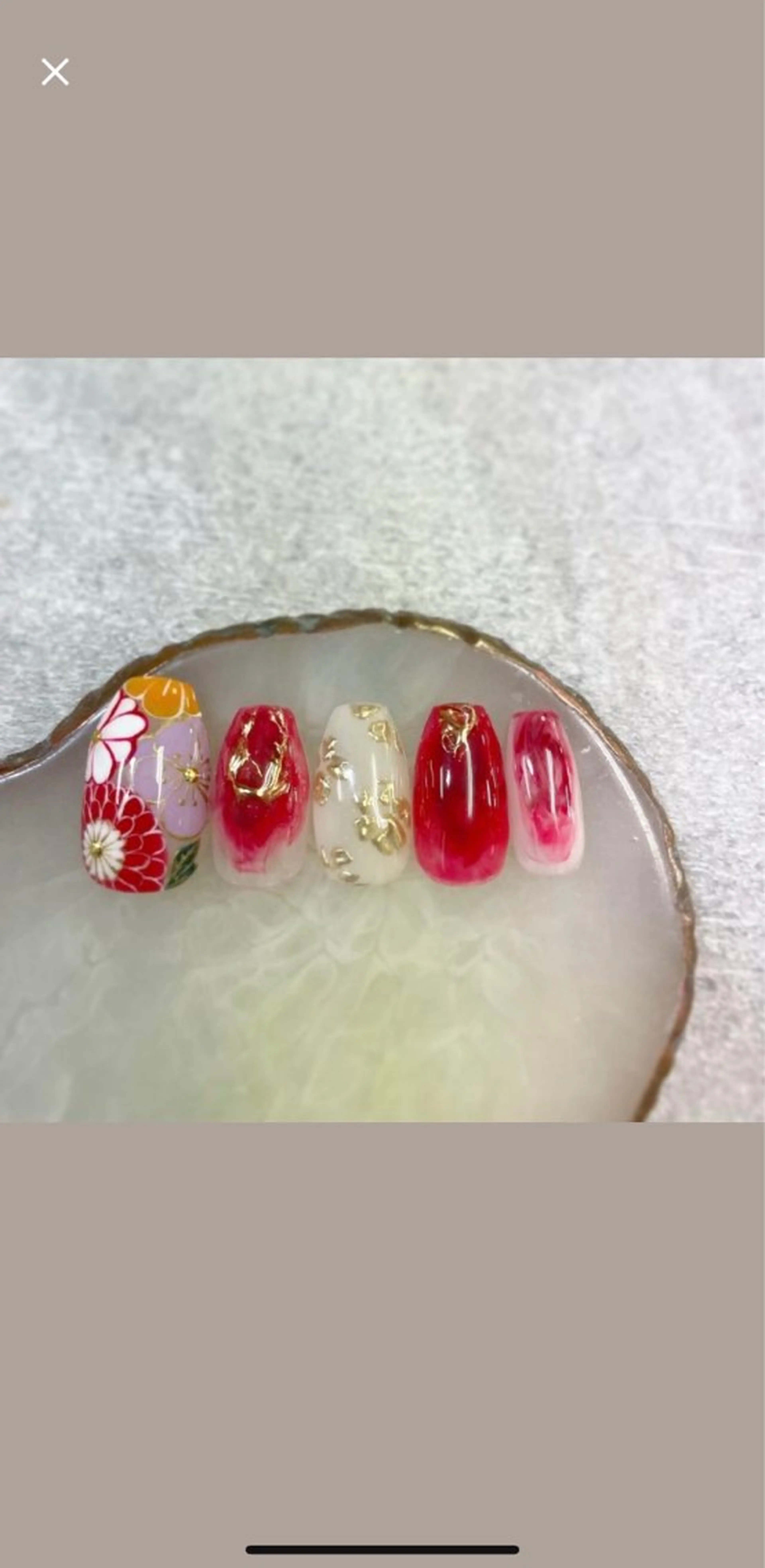 ネイル 高多 瑠美のネイルデザイン