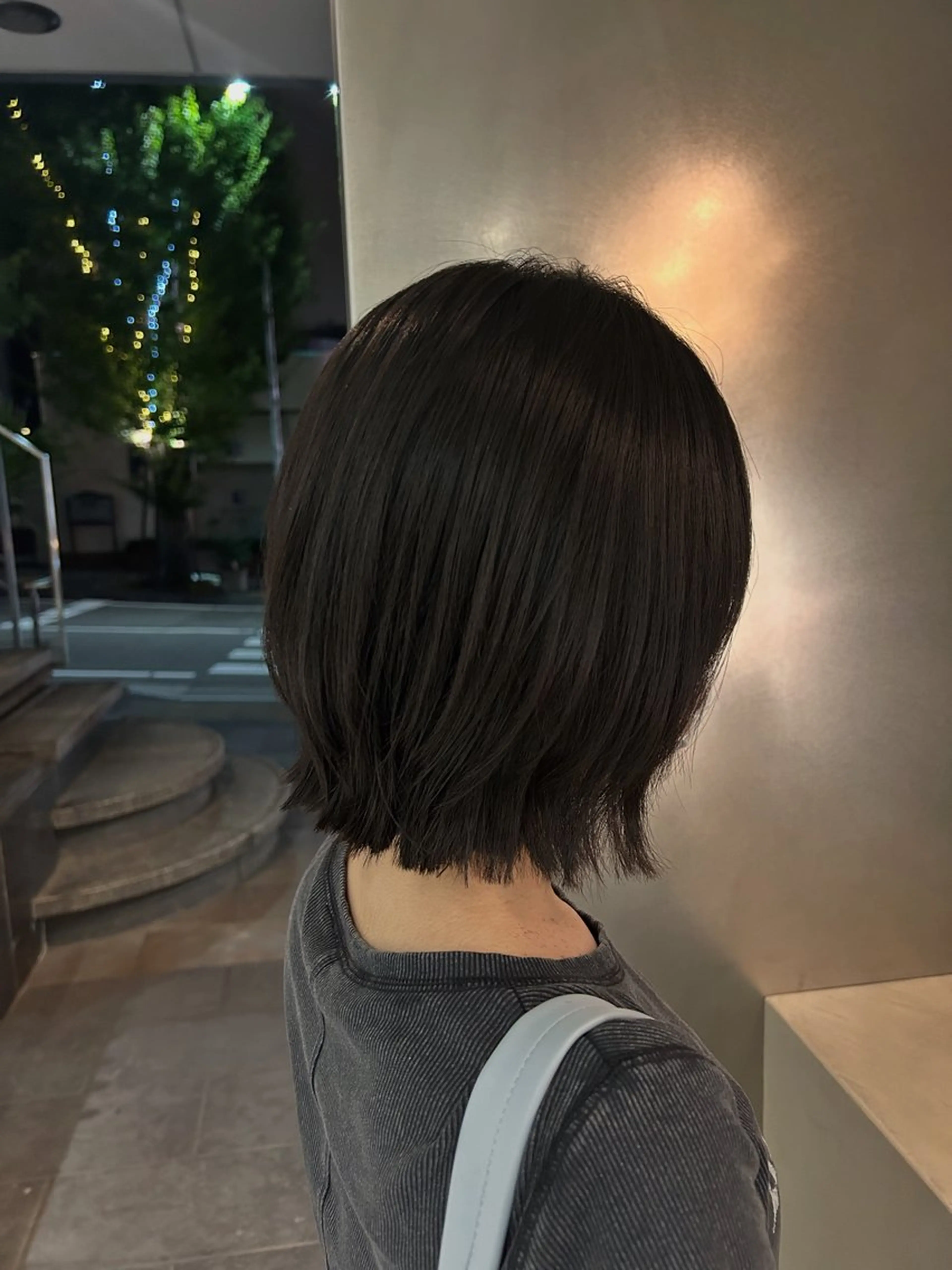 ショート ボブレイヤー ボブ レイヤーカット ・ nanokaのヘアスタイル