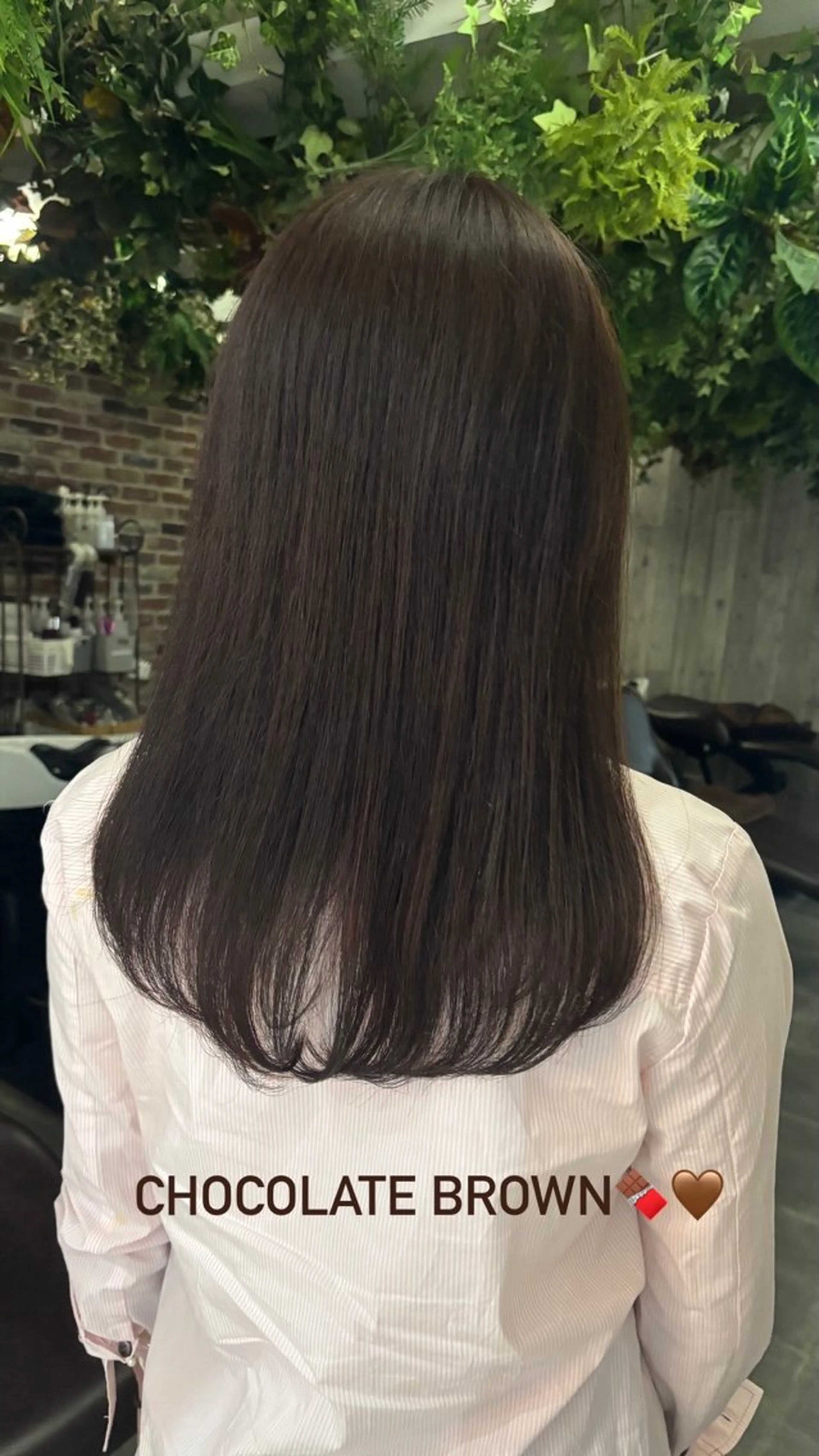 ミディアム カラー ヘアカラー 石井 美羽のヘアスタイル