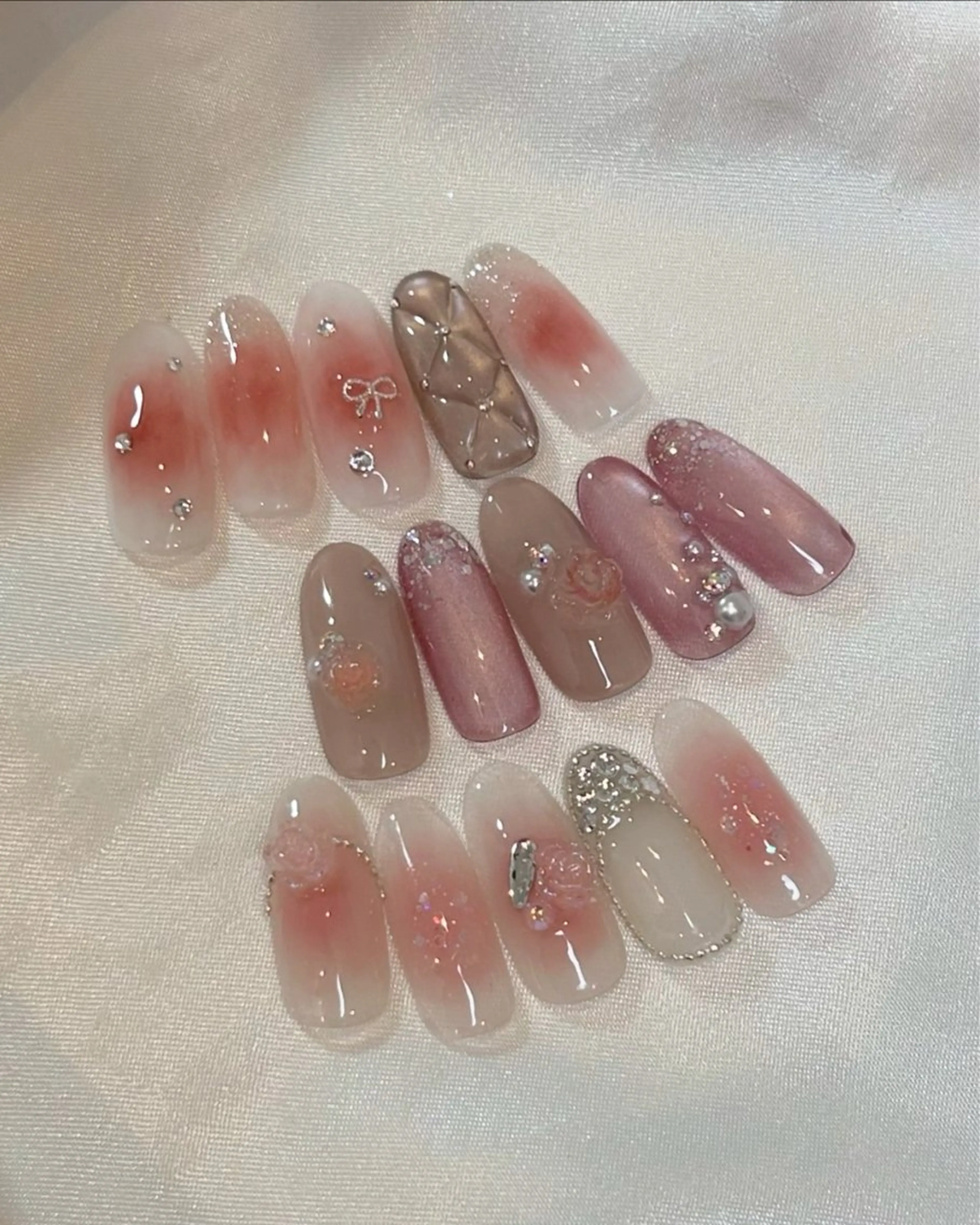 ネイル ハンドネイル ネイリストUSUI♡ パラジェルフィルインのネイルデザイン