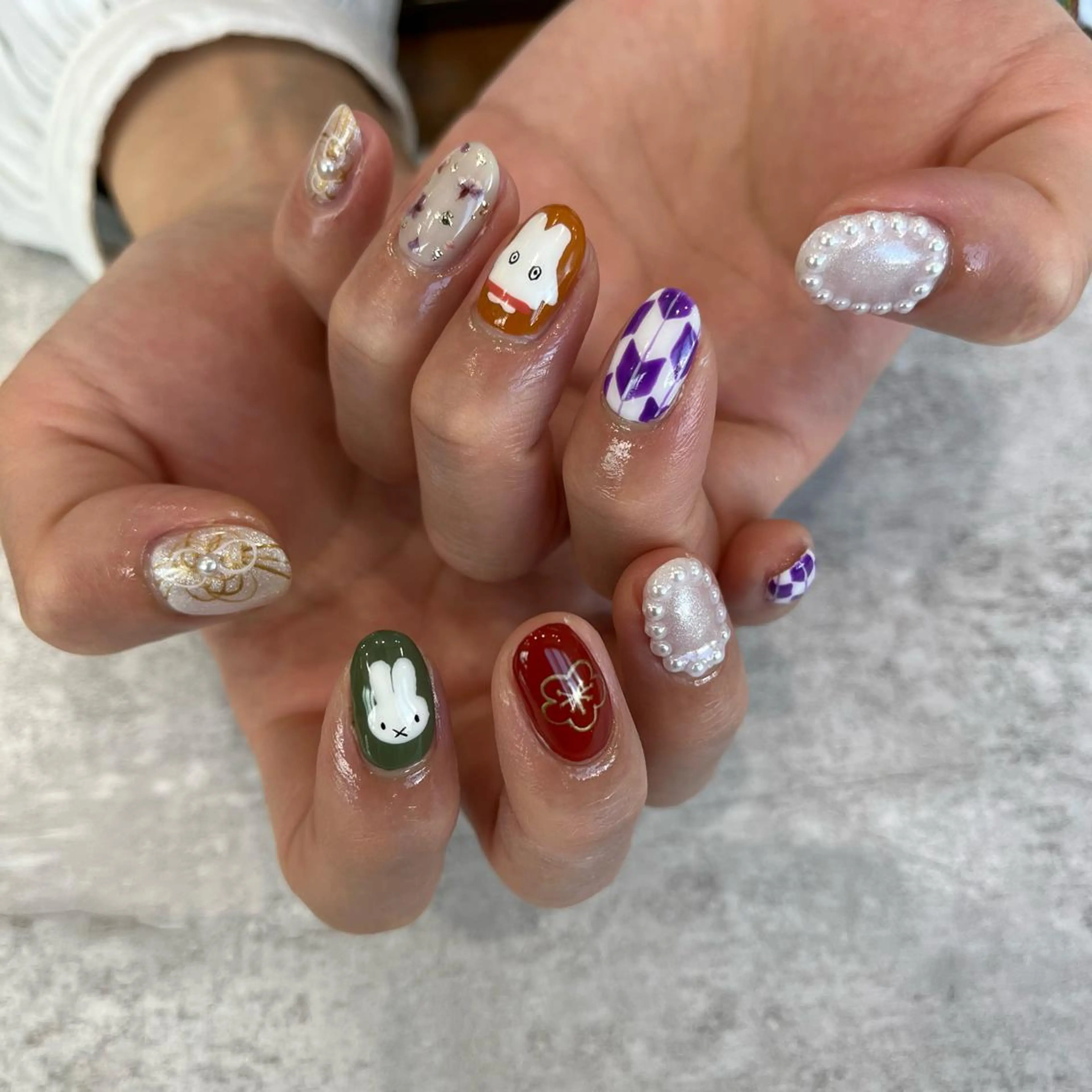 ネイル ゴージャス 阿部 ほのかのネイルデザイン