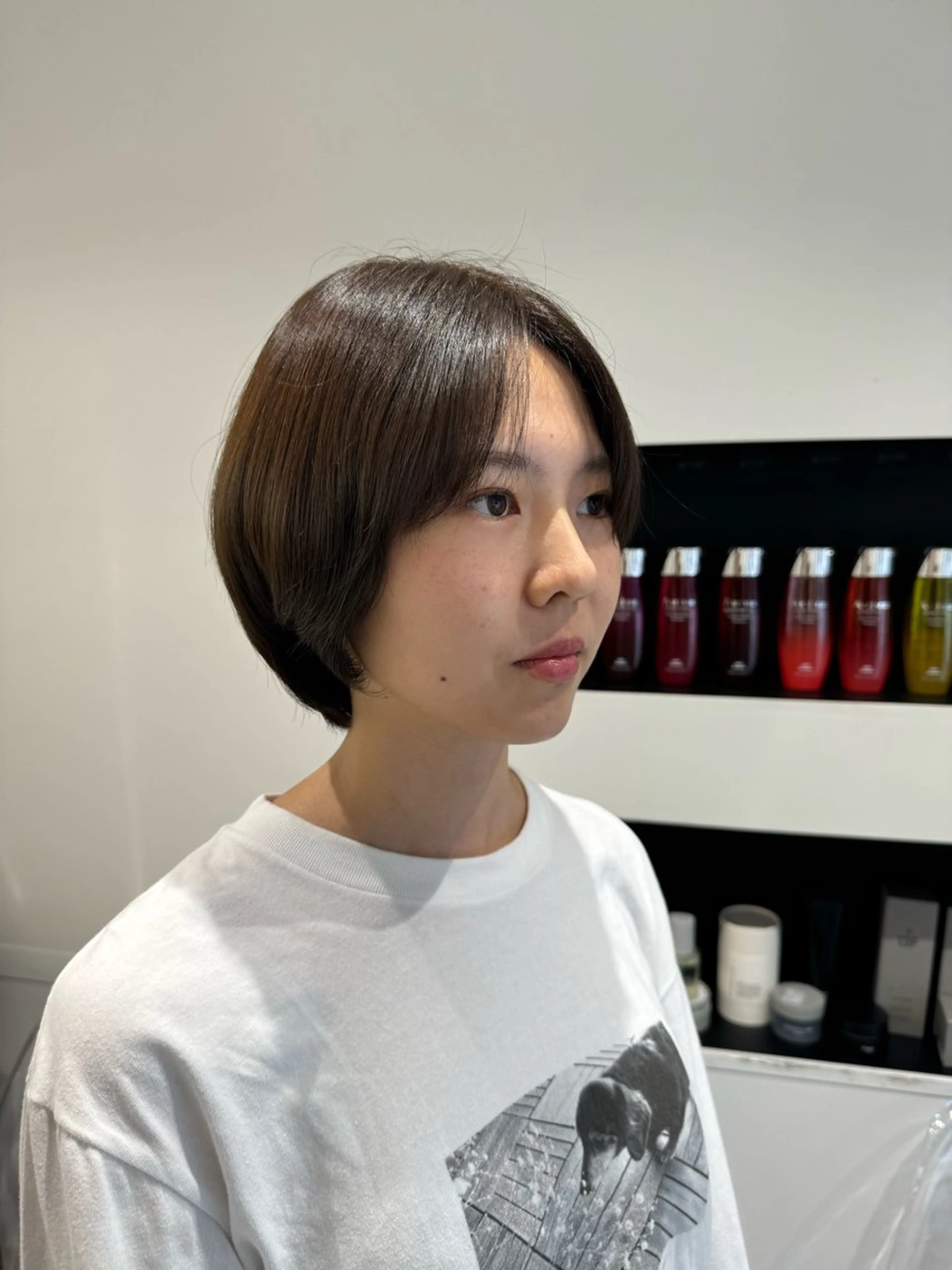 カラー ヘアカラー ルイ☆【ボブ/メンズ /酸性ストレート】のヘアスタイル