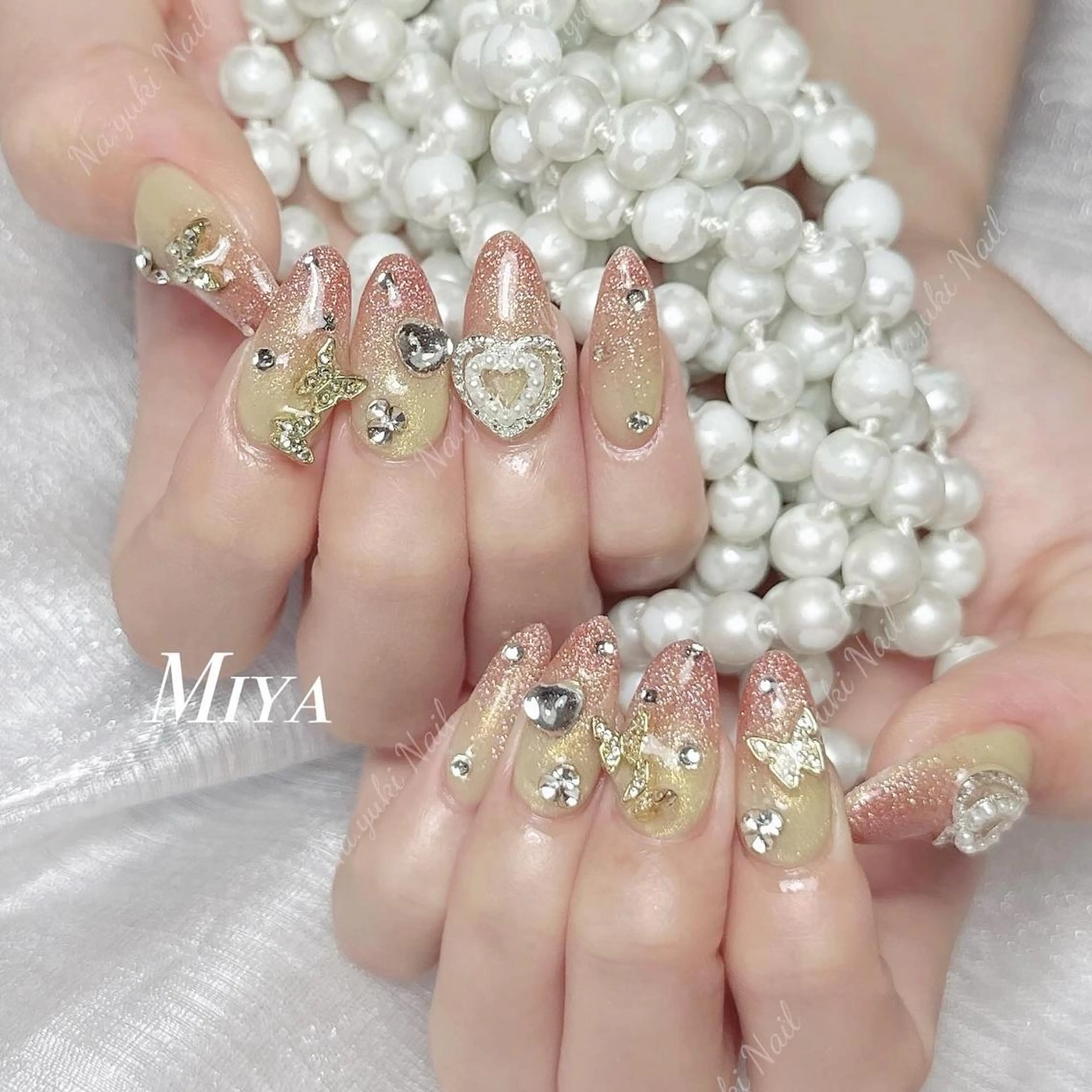 ネイル ハンドネイル 🎀 moo～ 🎀のネイルデザイン