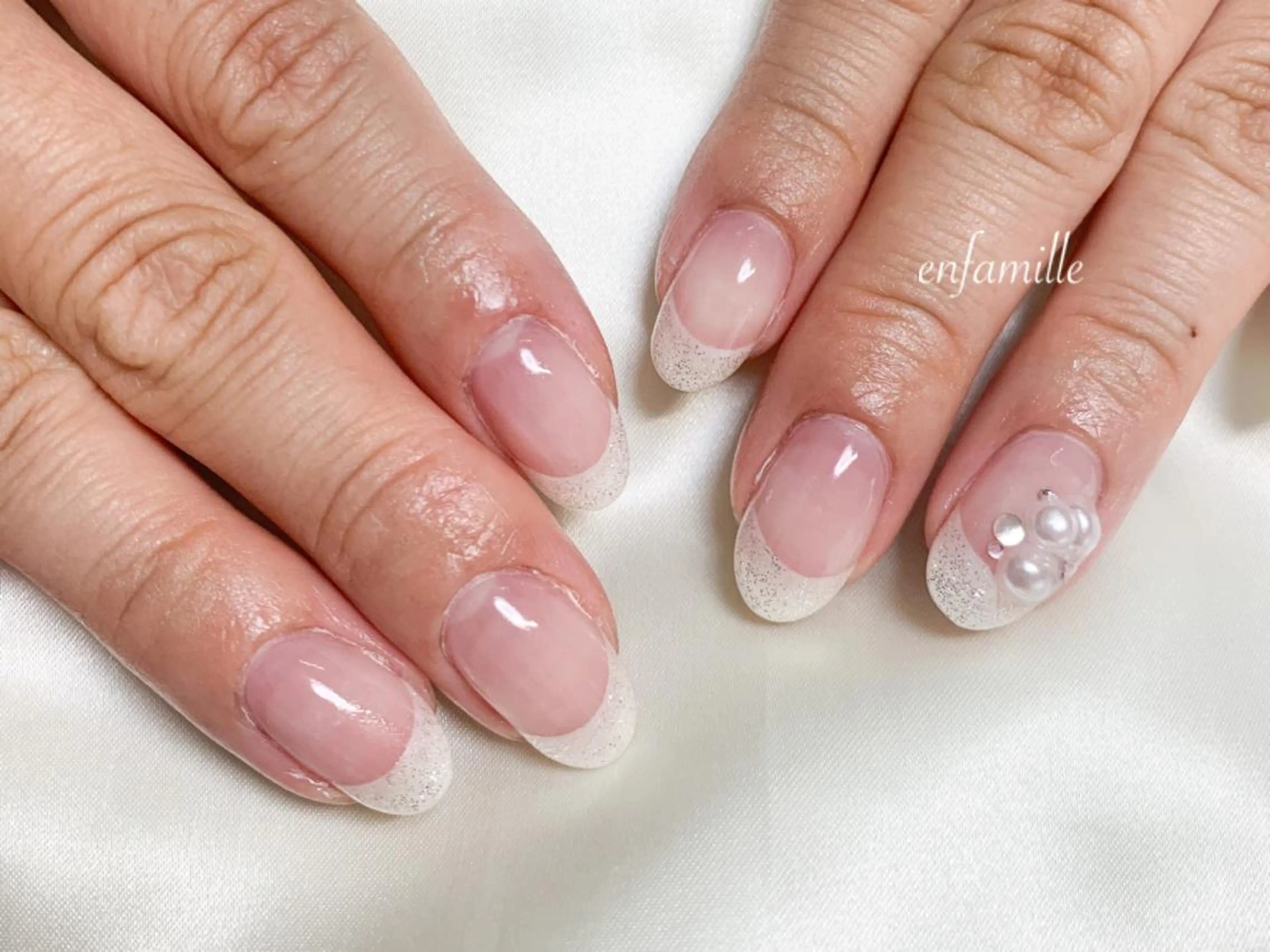 ネイル ハンドネイル nail salon en familleのネイルデザイン